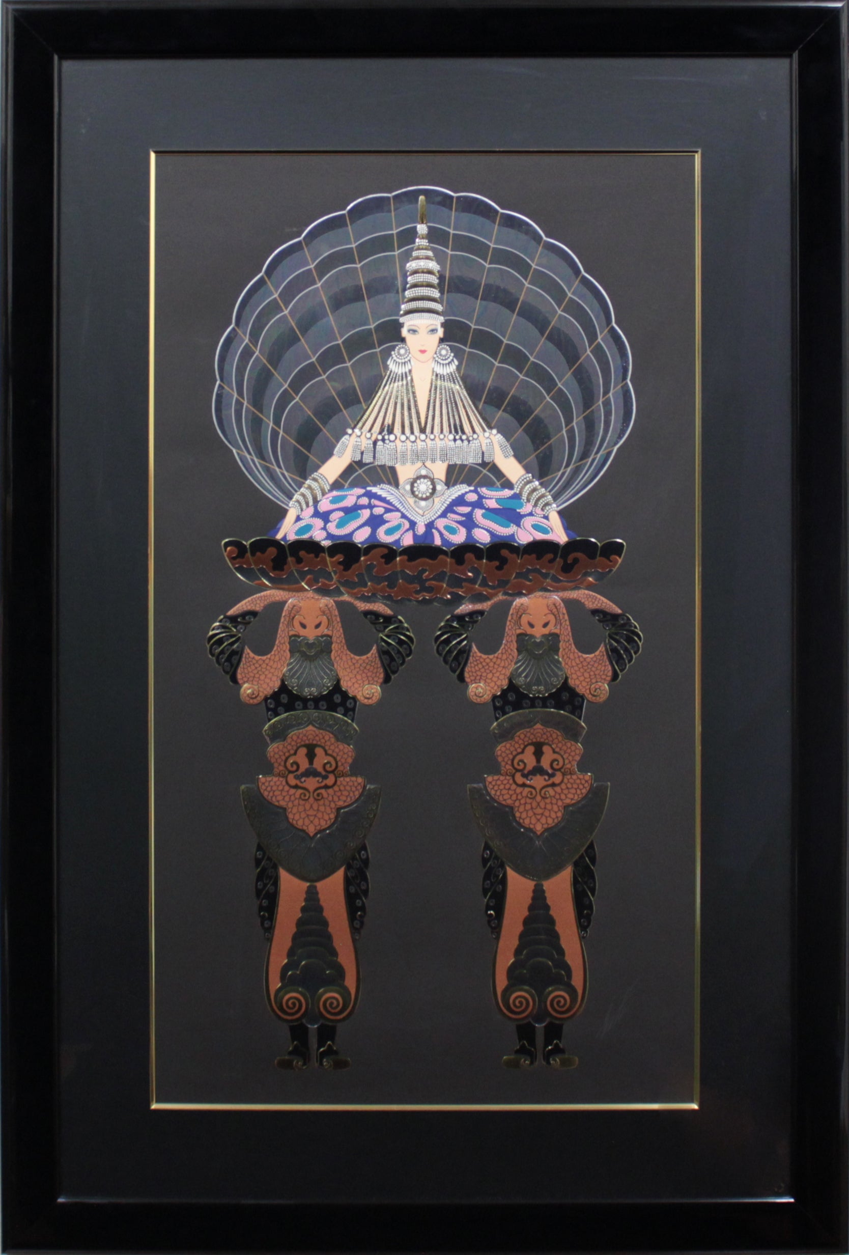 エルテ 『マザーオブパール』 シルクスクリーン - 北海道画廊