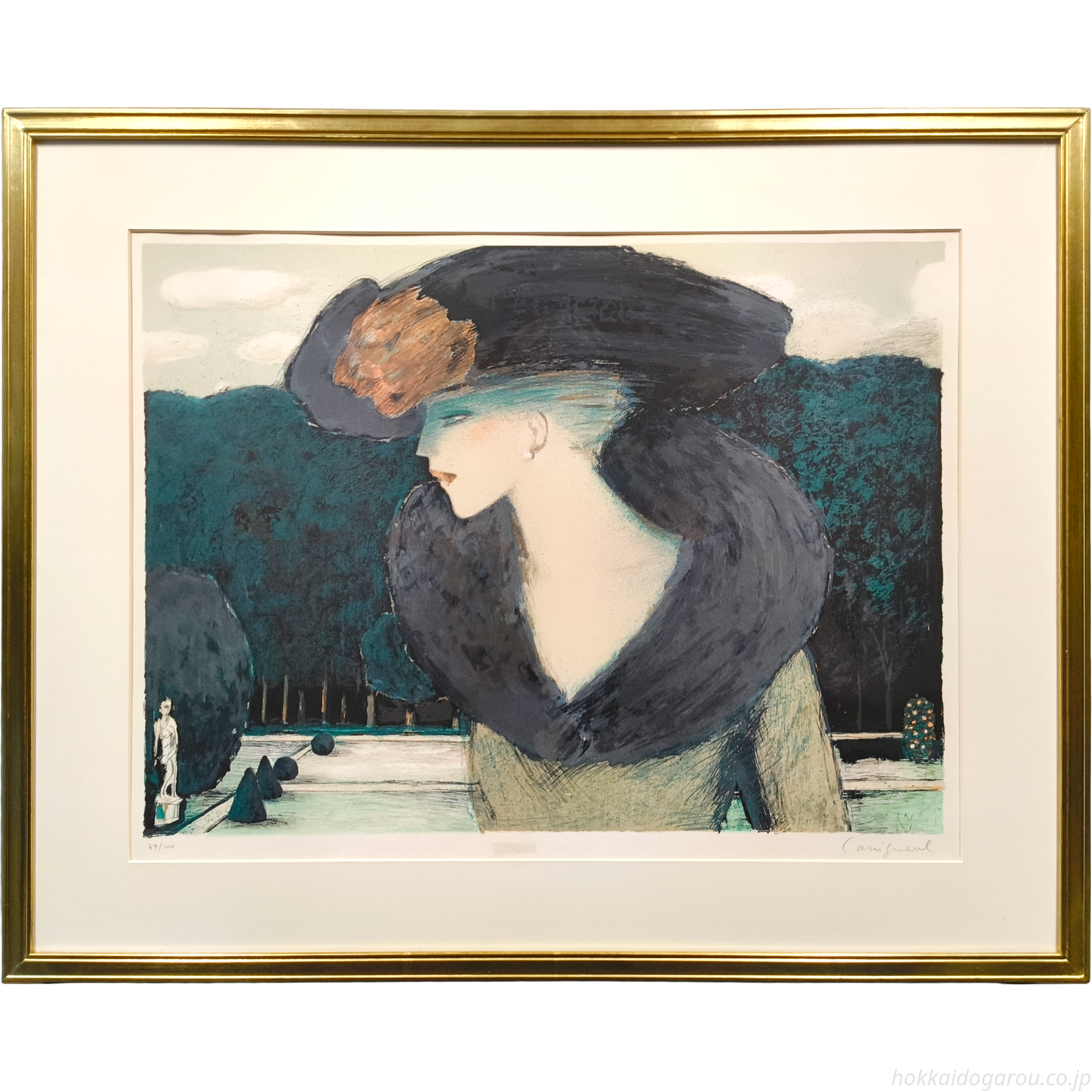 ジャン=ピエール・カシニョール 『彫像』 リトグラフ - 北海道画廊 ジャン=ピエール・カシニョール 『彫像』 リトグラフ - 北海道画廊
