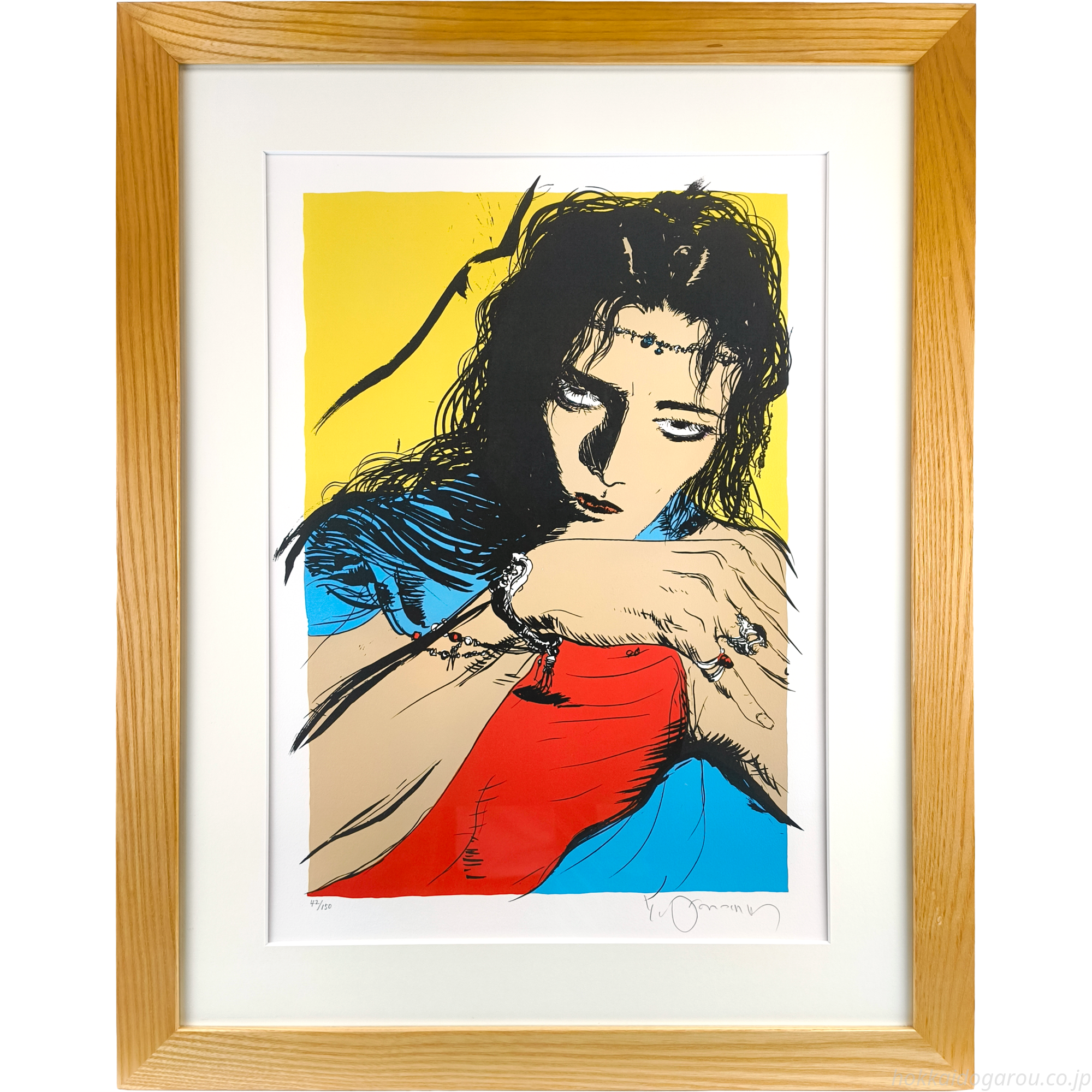 天野喜孝 『BE-UP AND COLOR』 シルクスクリーン - 北海道画廊
