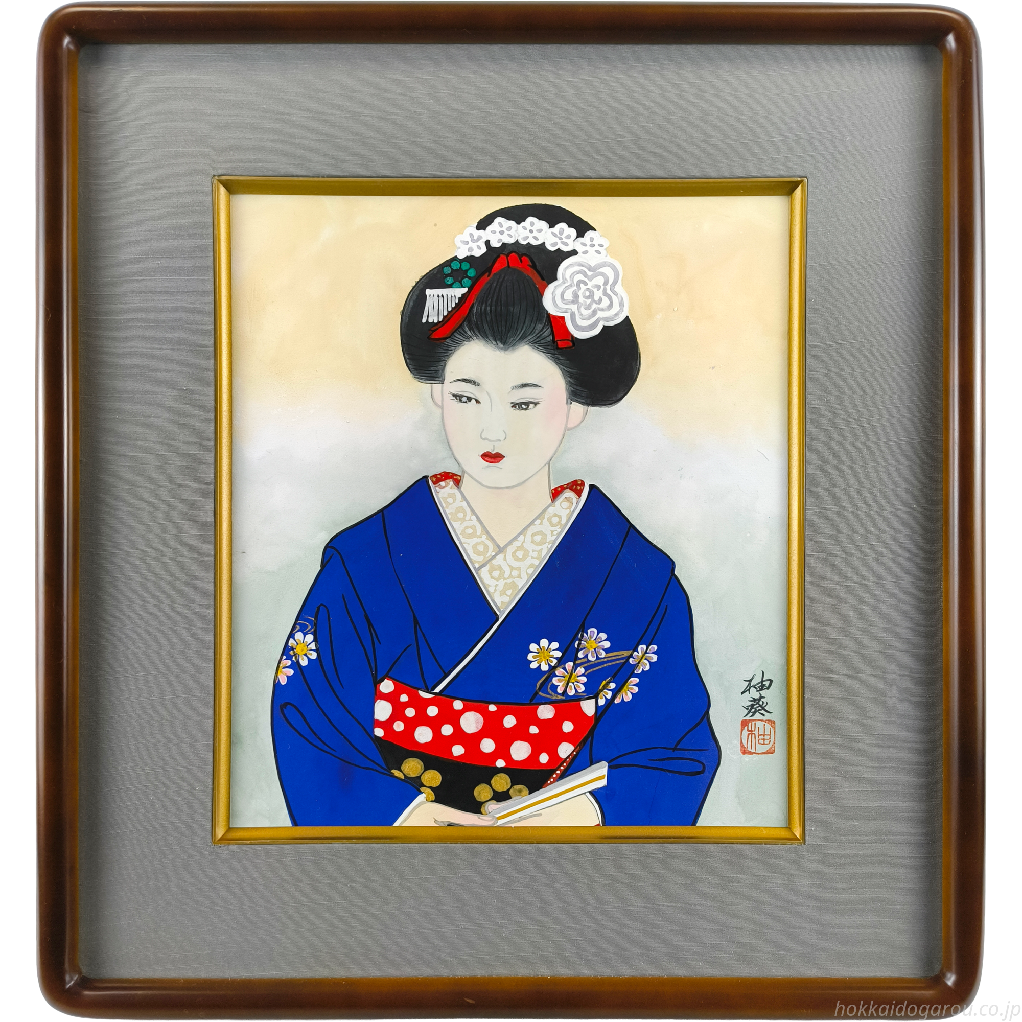 宮下柚葵 『舞妓』 日本画 - 北海道画廊