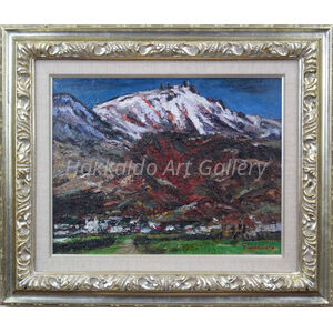 橋本 富 『手稲山』 油彩画 - 北海道画廊