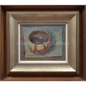 伊丹米夫　油彩画【女性】　坂本繁二郎弟子 静物 | 伊丹米夫 – 北海道画廊