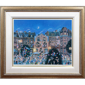 ケイ・マスダ 『ウィークエンドパーティー』 シルクスクリーン