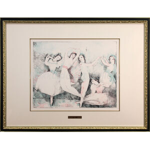 マリー・ローランサン 『踊りの祝典』 リトグラフ - 北海道画廊