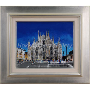 伊藤直、絵画、油彩 伊藤 直 『ドゥオモ（ミラノ）』 油彩画 - 北海道画廊