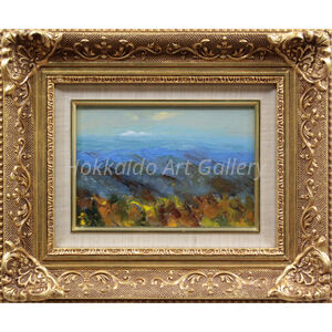 高橋忠雄 『夕張岳遠望』 油彩画 - 北海道画廊