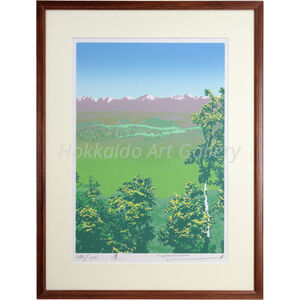 本間武男 『連』 シルクスクリーン - 北海道画廊