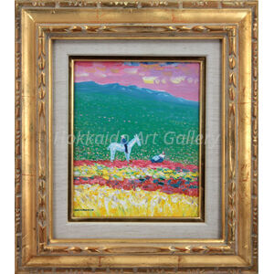 渡辺 八郎尉門 『無題』 油彩画 - 北海道画廊