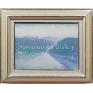 木下勘二 『摩周湖』 油彩画 - 北海道画廊