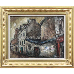 モンパルナスの古い通り | 千本裕三 – 北海道画廊