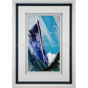 西村計雄 『アルプス』 油彩画 - 北海道画廊