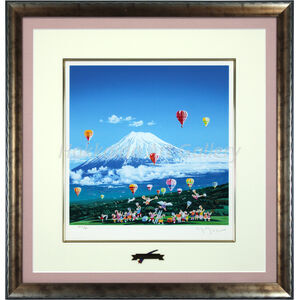 ヒロヤマガタ　シルクスクリーン ヒロ・ヤマガタ「日本のエッセンス かまくら」シルクスクリーン 真作