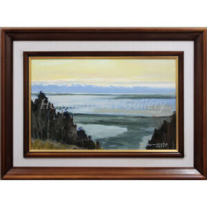 桑原 宏 『道東風景』 油彩画 - 北海道画廊