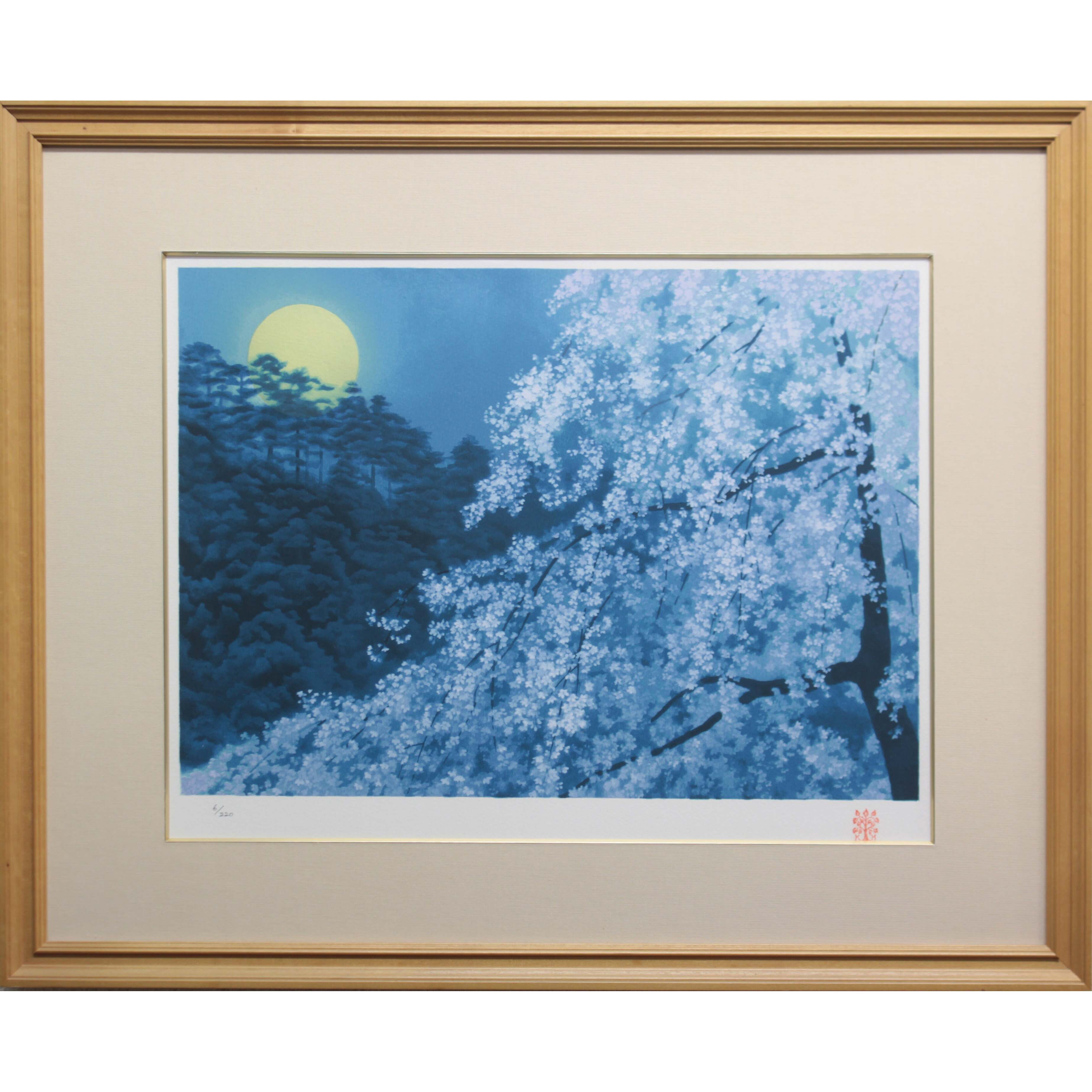 宵桜 – 北海道画廊