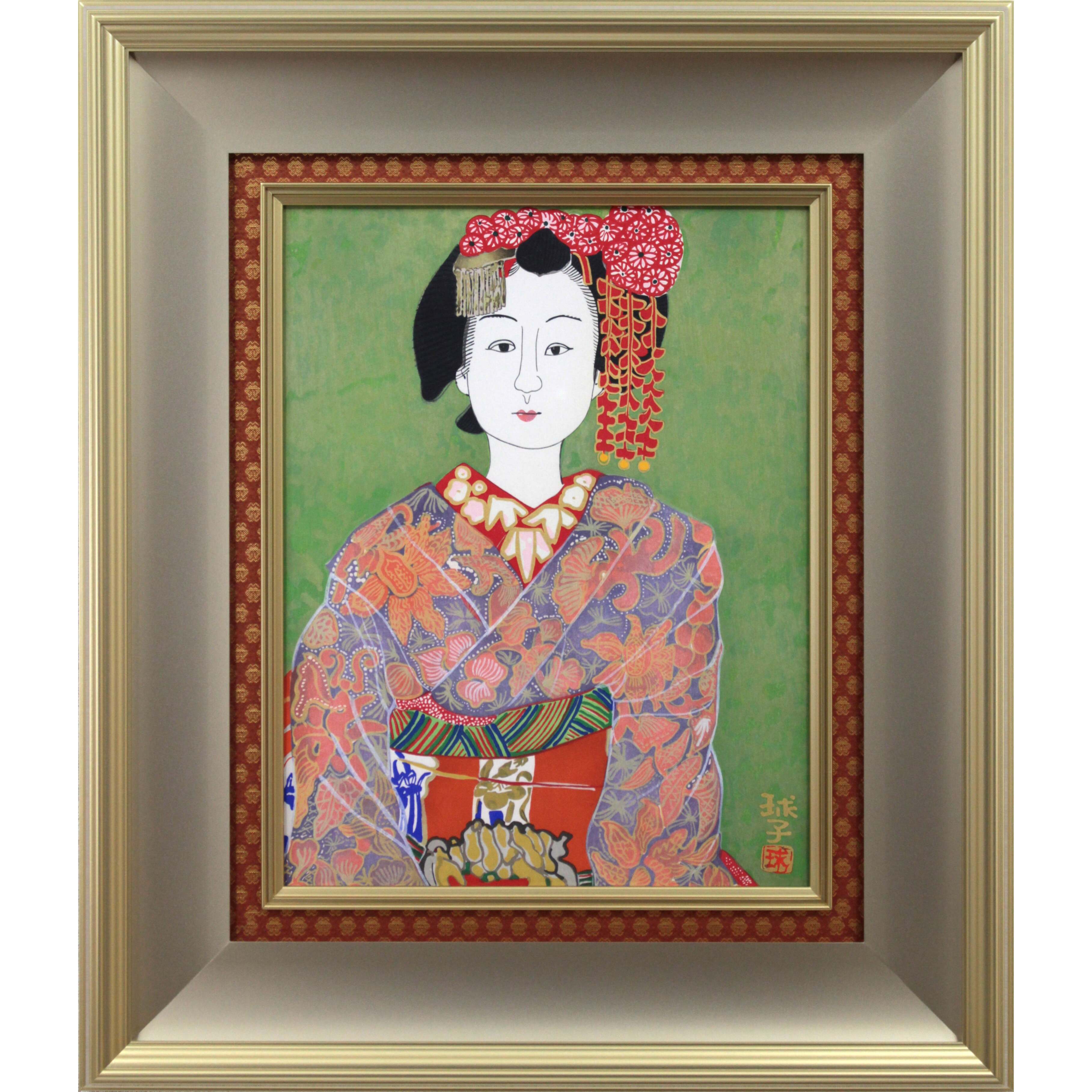 片岡球子  名作原画風呂敷  絹100% ちりめん縮緬  未使用  美品 風呂敷 片岡球子 富士山 – 京都あさひ屋－Kyoto Asahiya