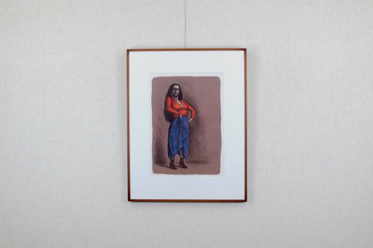 ポーズするロシオ