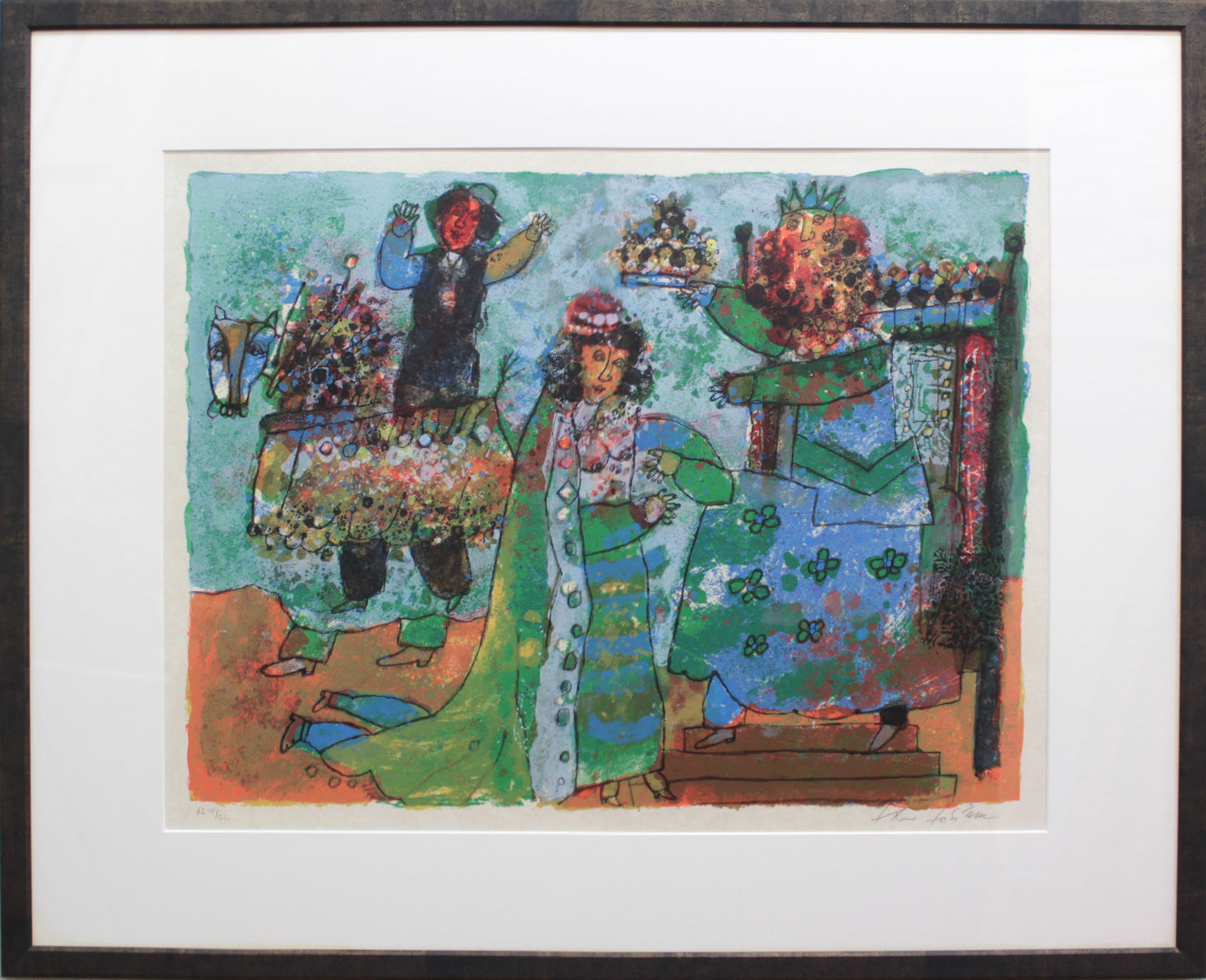 王と王妃(即位式)