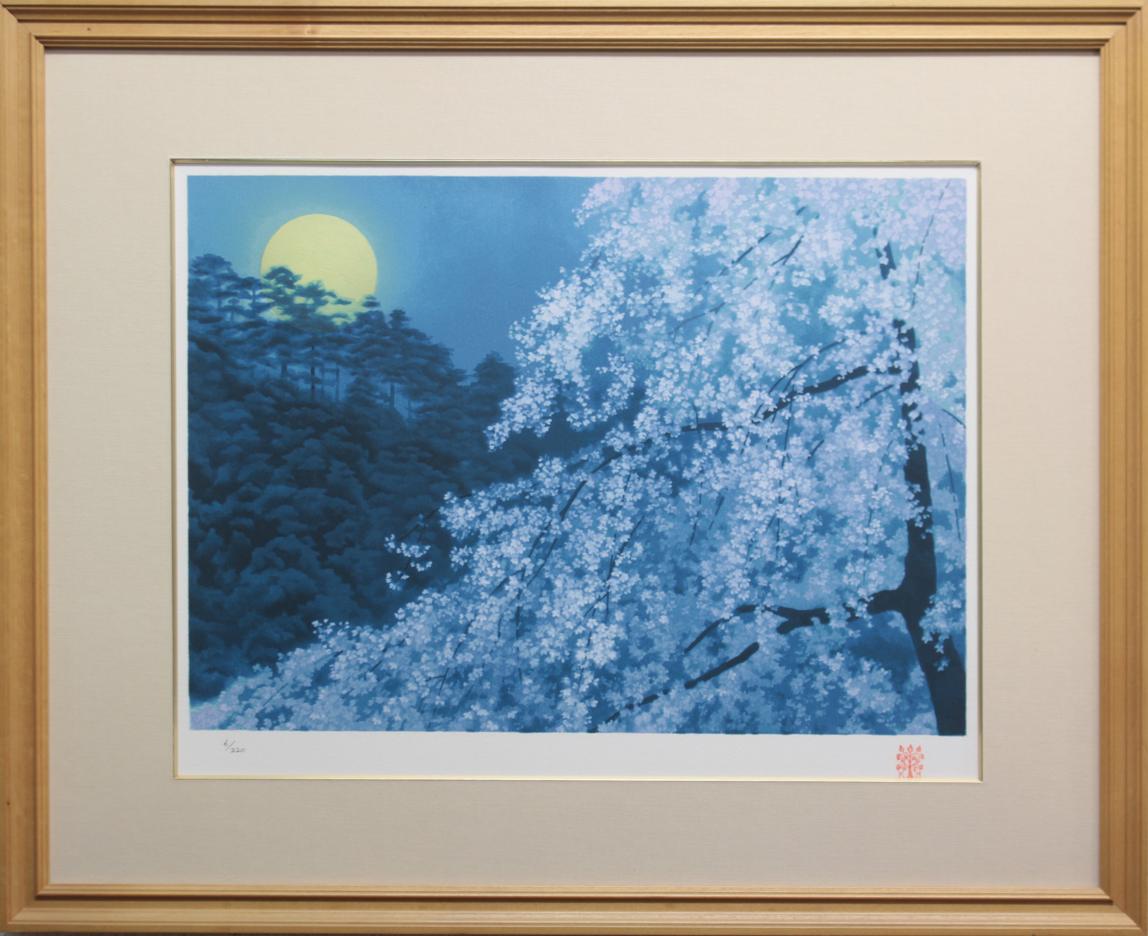 宵桜 – 北海道画廊