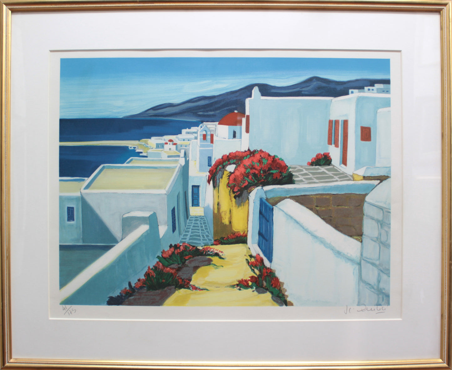 サントリーニ島風景