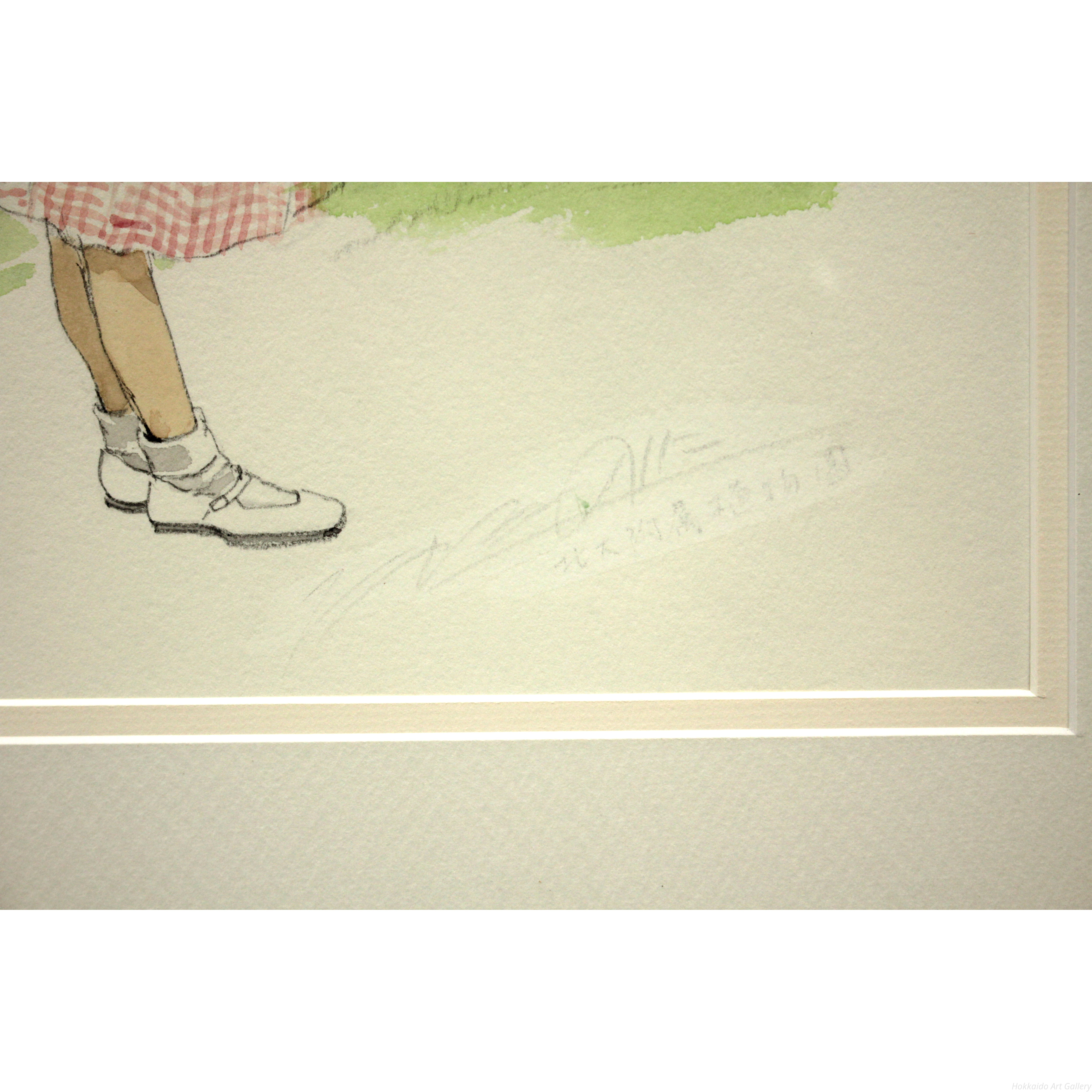 たかたのりこ 『北大付属植物園』 水彩画 - 北海道画廊