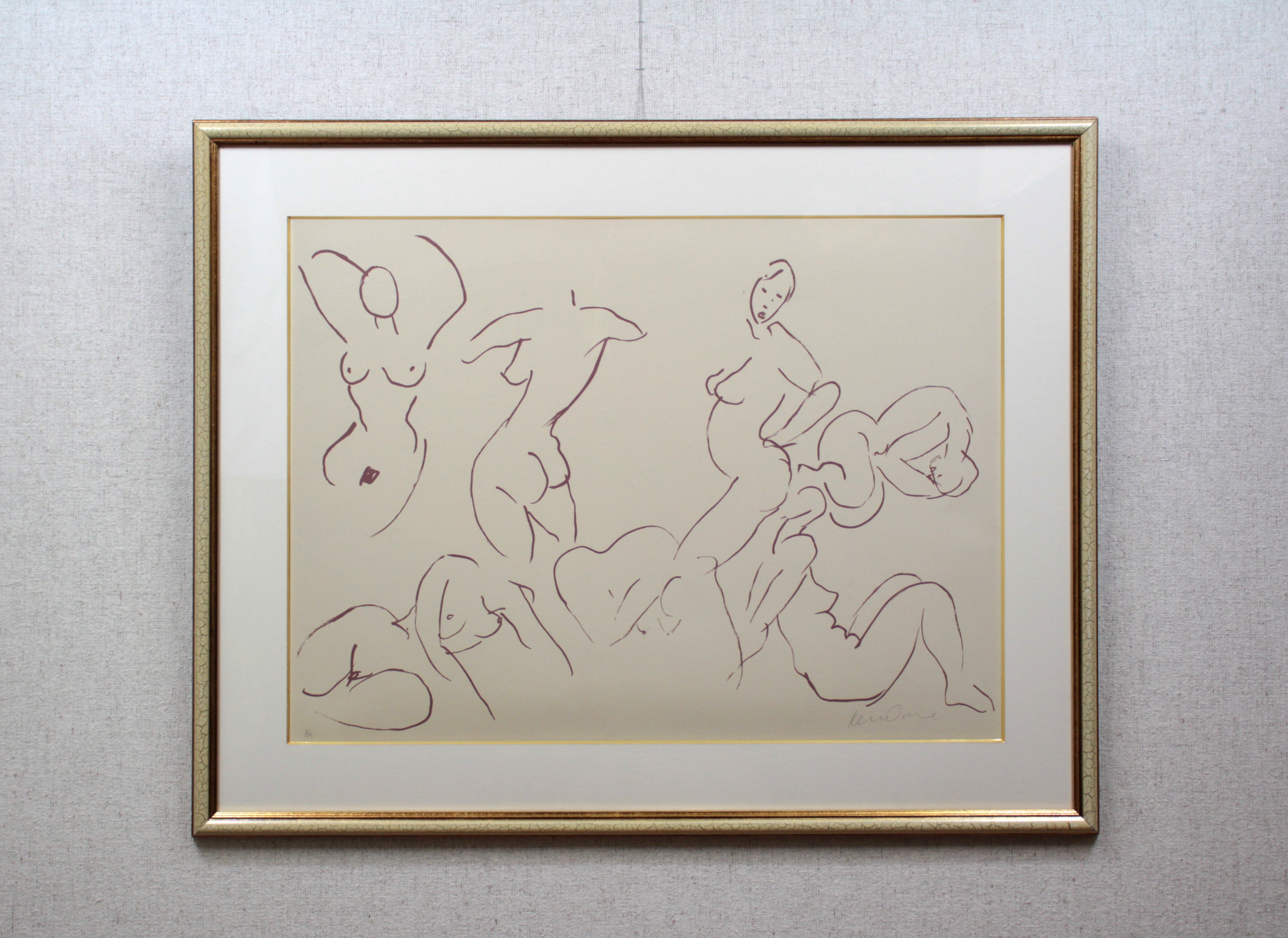 ケン・ドーン 『セブン・ヌード』 シルクスクリーン - 北海道画廊