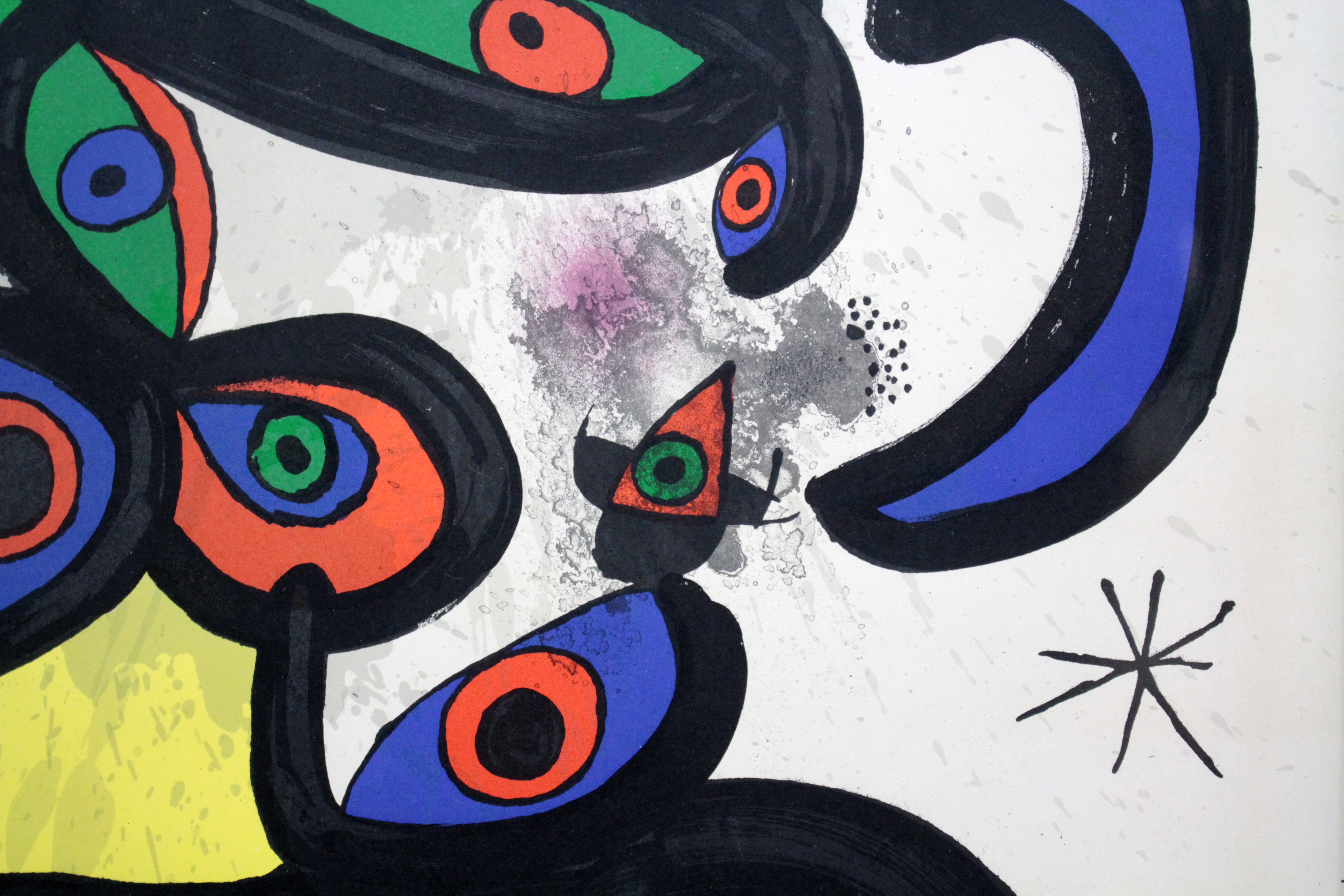 ジョアン・ミロ 『ギャラリー・マーグのヴィンテージ・リトグラフ』 リトグラフ - 北海道画廊