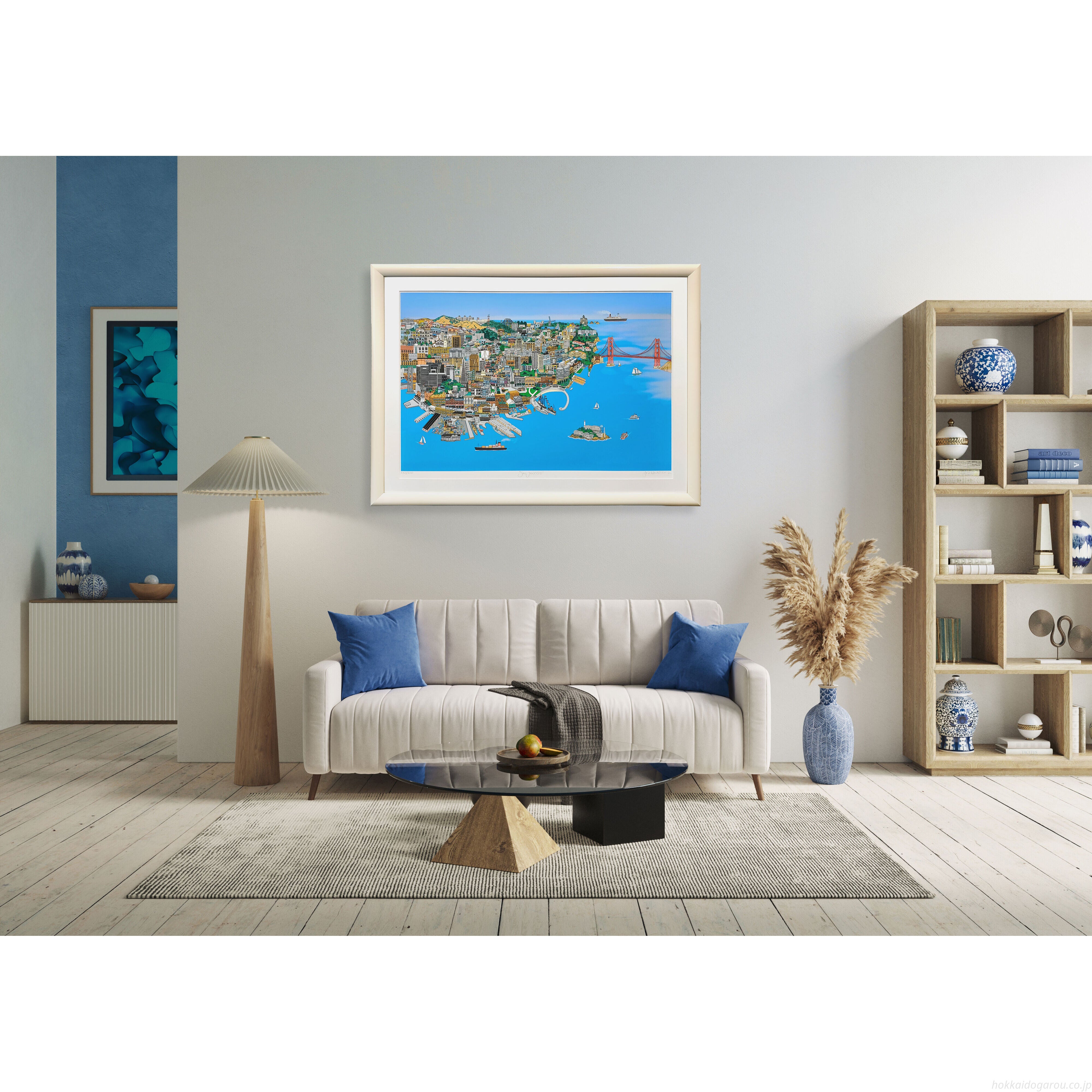 ジャン・デヴィッドソン 『San Francisco』 セリグラフ - 北海道画廊