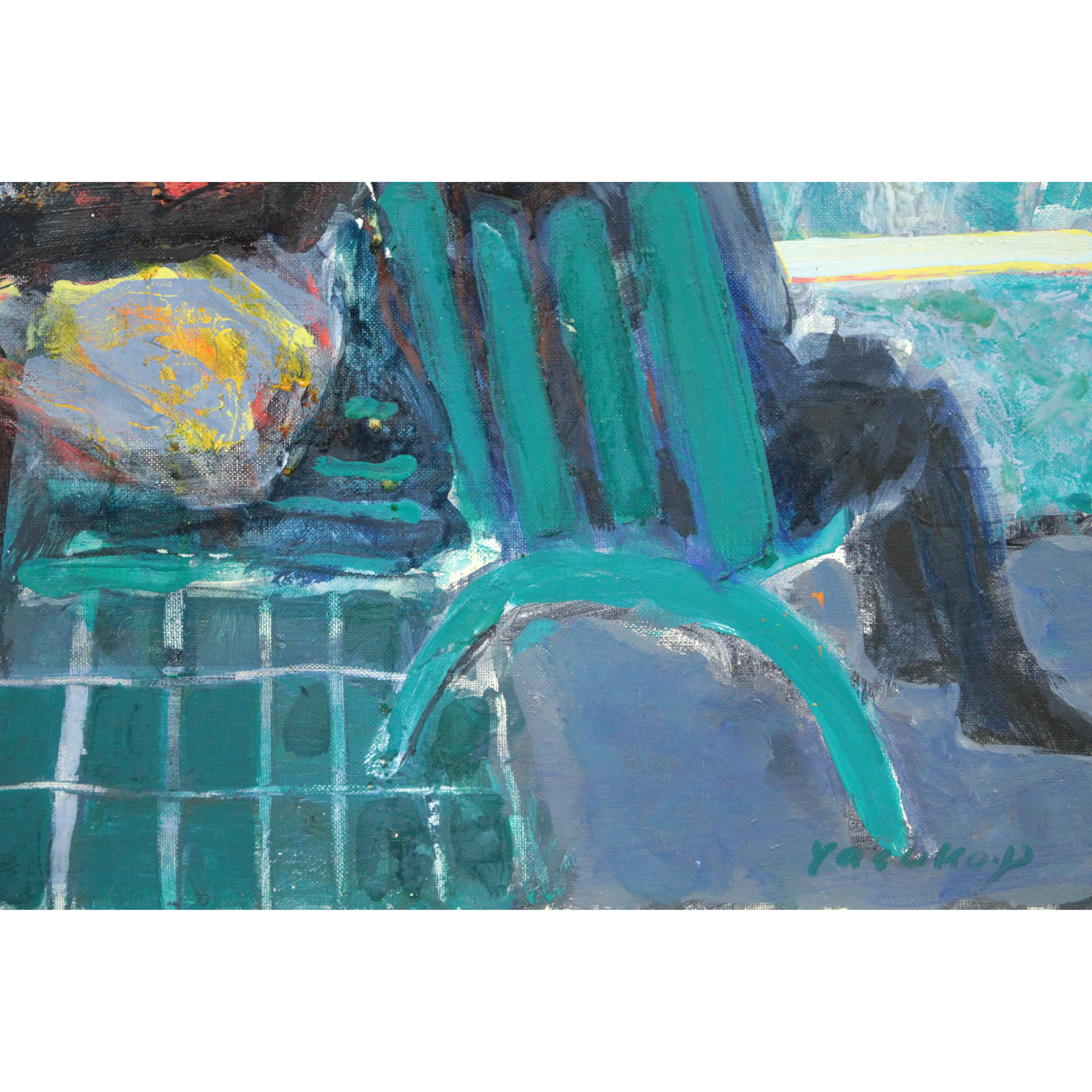 デュボア康子 『ノスタルジー』 油彩画 - 北海道画廊