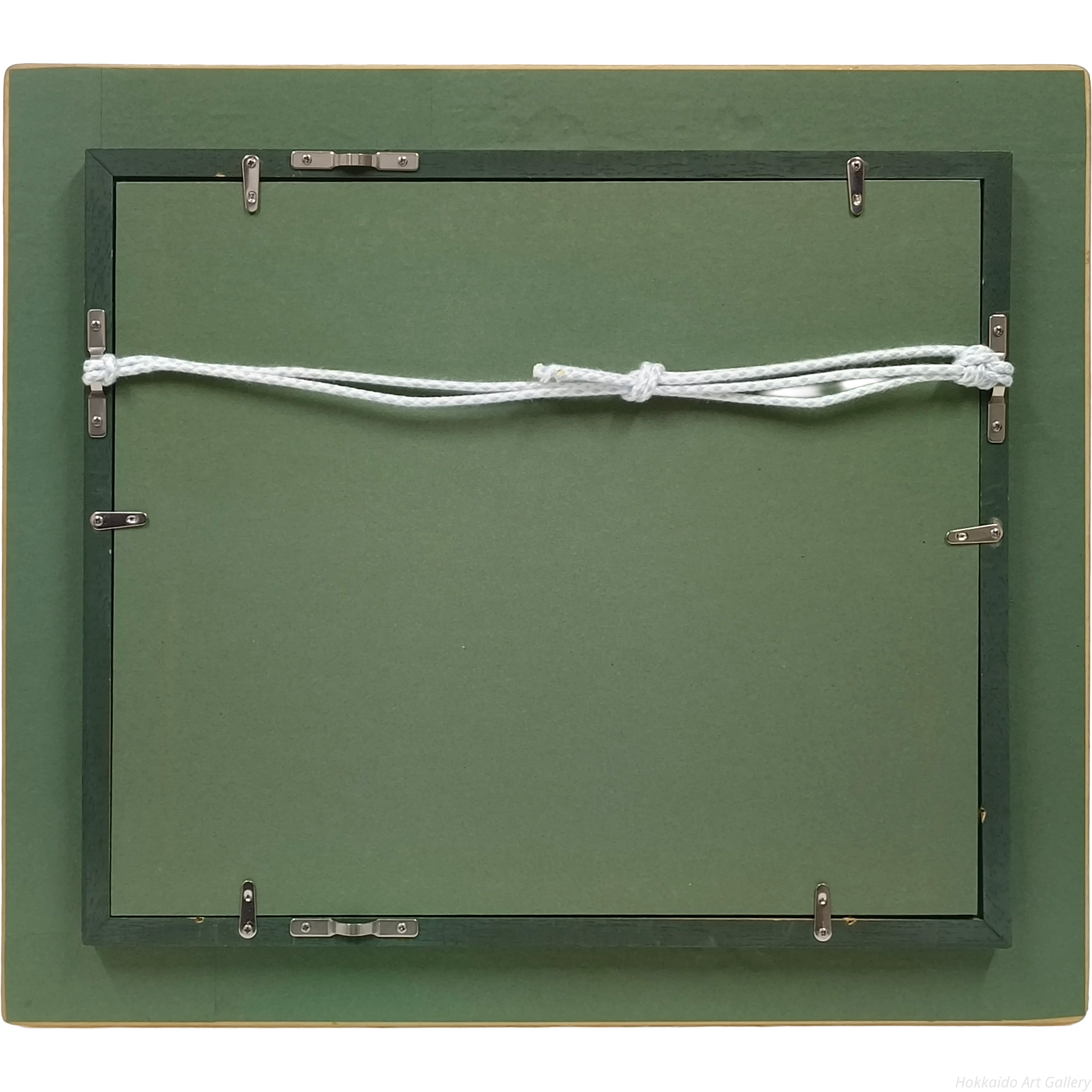 中村善策 『時雨るる大沼』 油彩画 - 北海道画廊