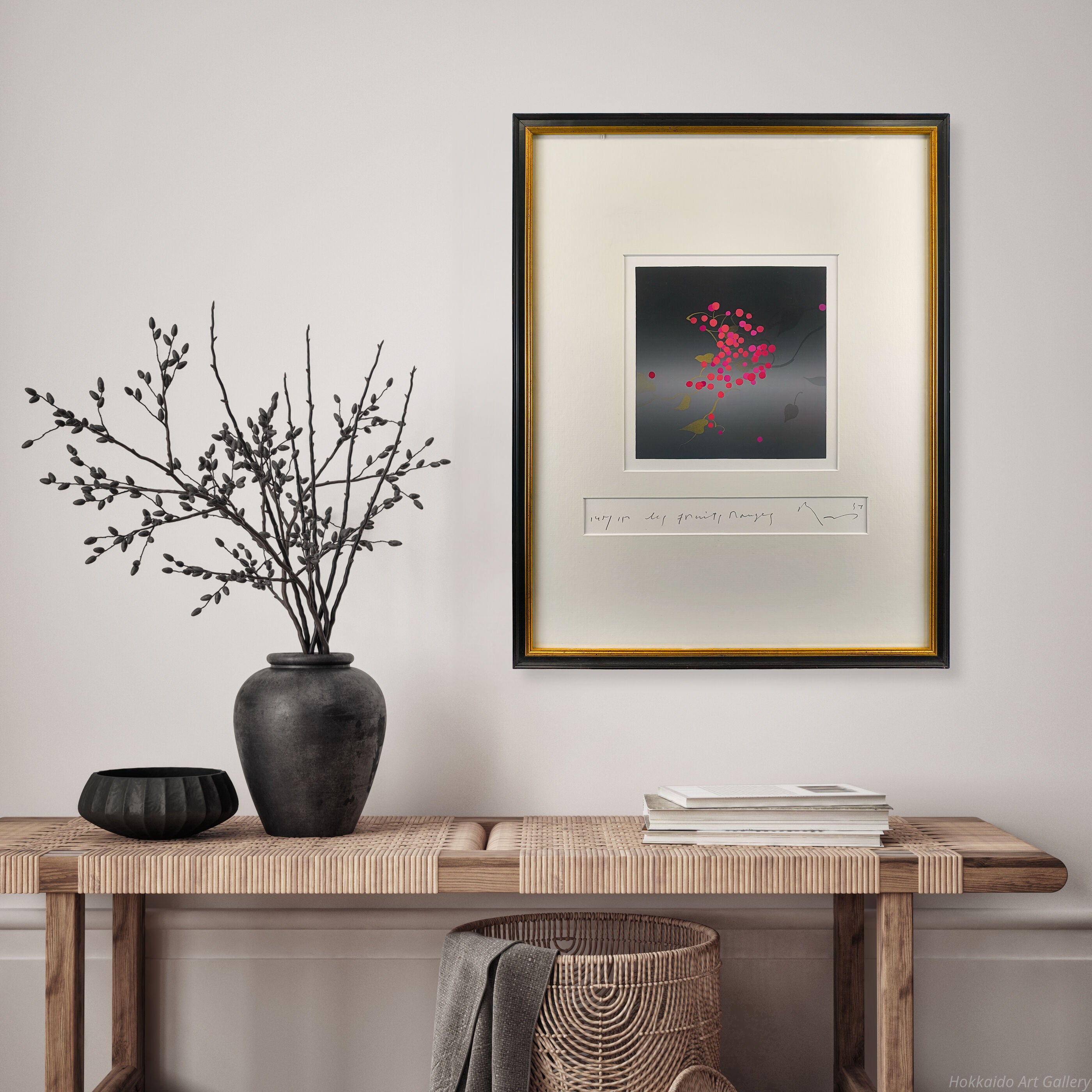 井上公三 シルクスクリーン 井上公三「LES 絵画買取 GRANDES ECLOSIONS