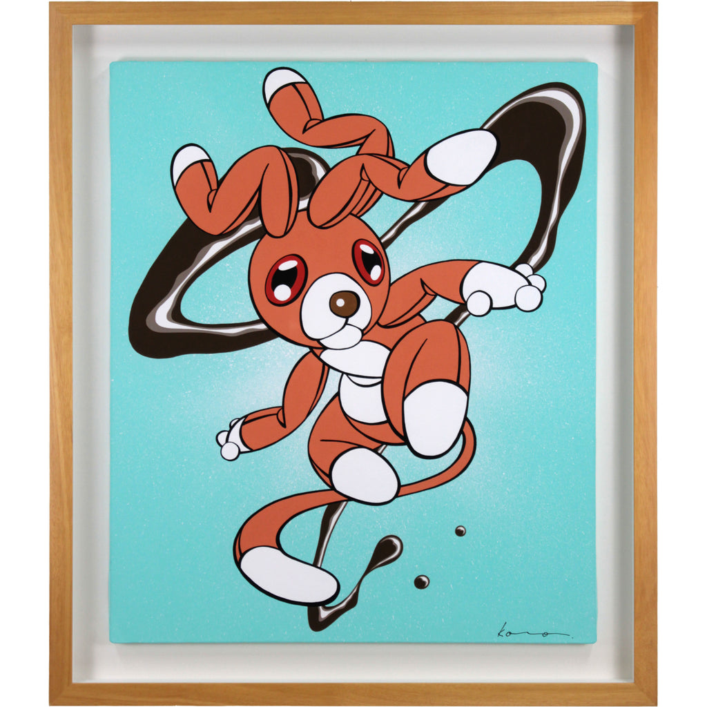 今野剛秀 『LSDxx#2 WATER BLOWS II』 アクリル画 - 北海道画廊