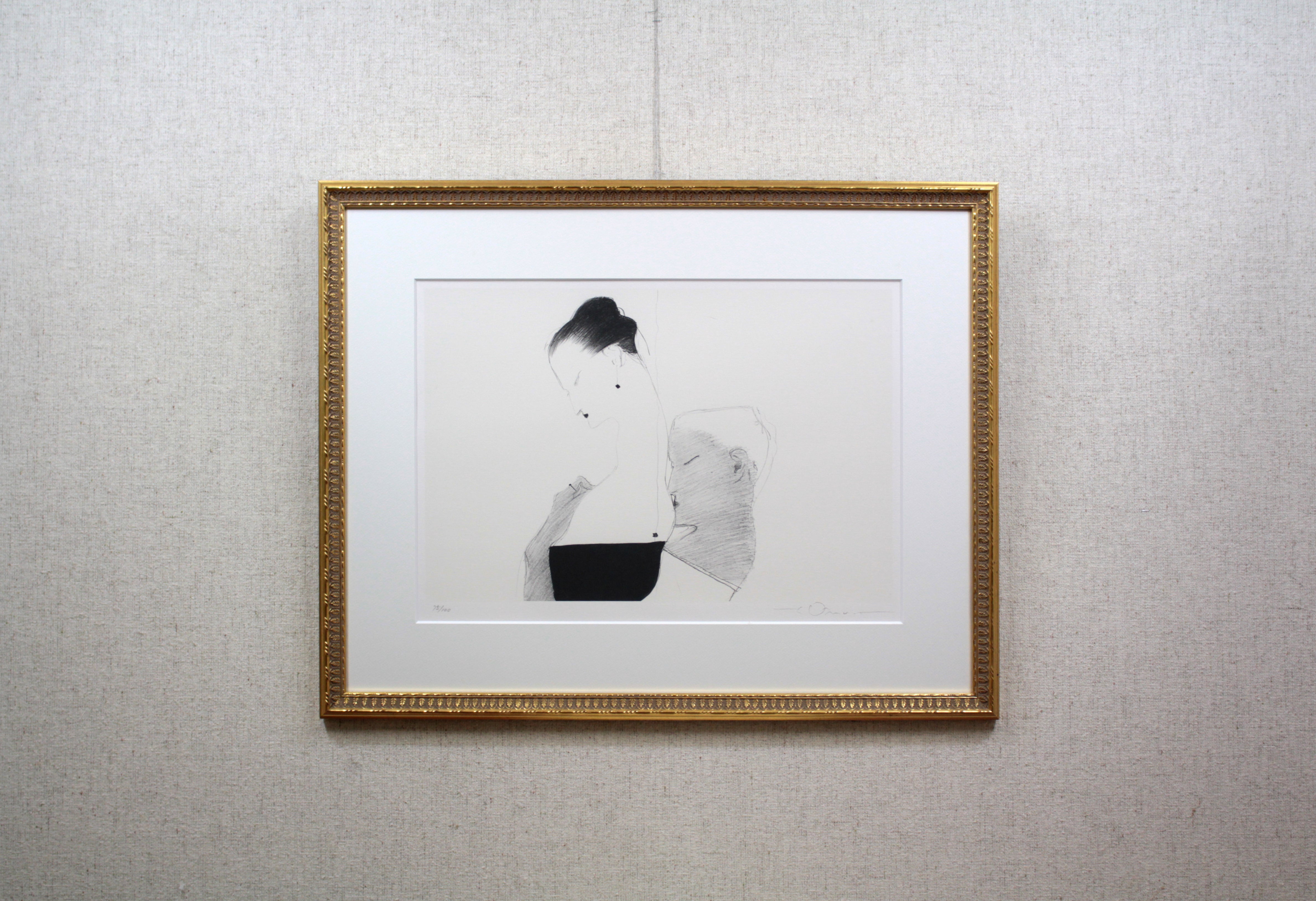 天野喜孝 『男と女』 リトグラフ - 北海道画廊