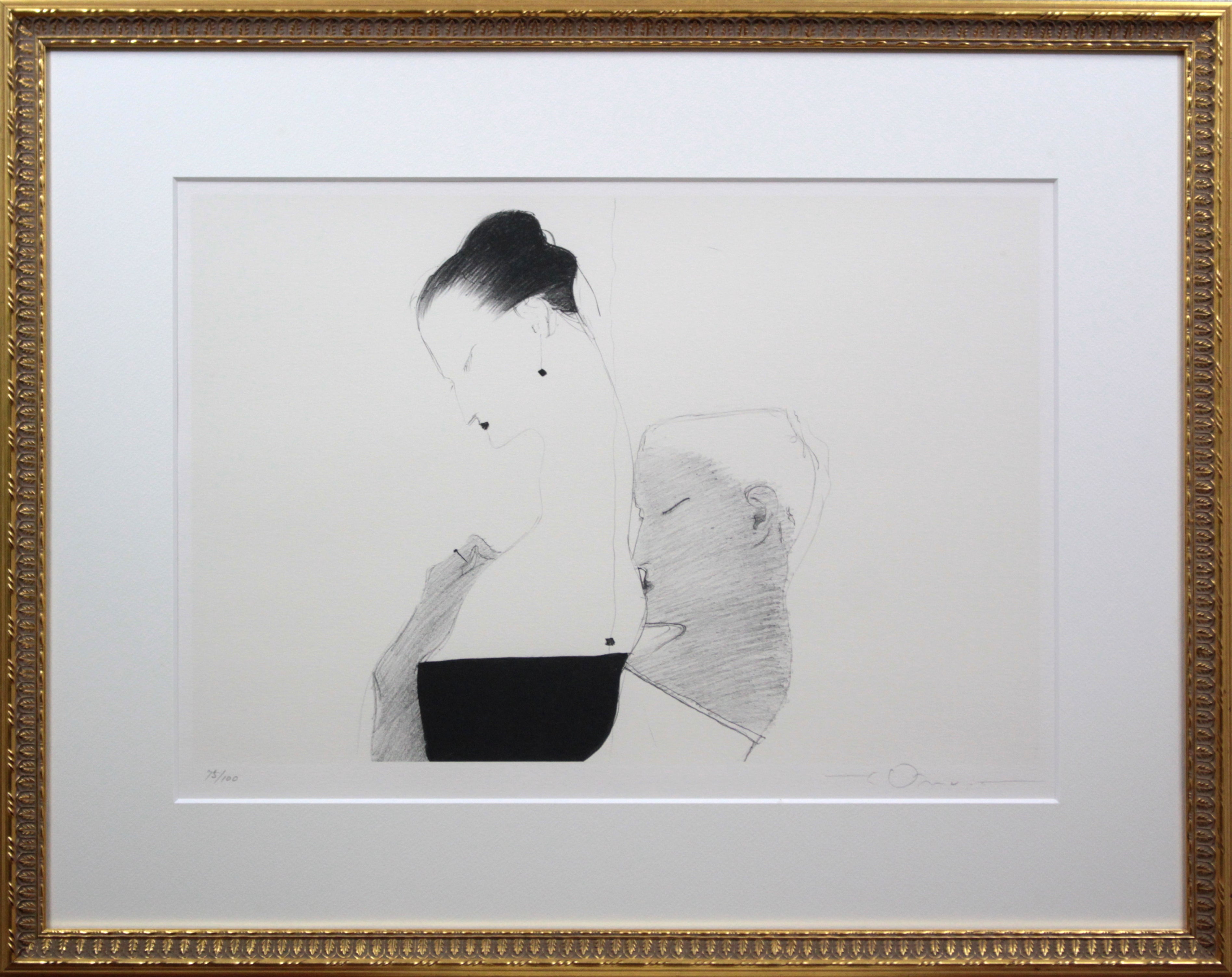 天野喜孝 『男と女』 リトグラフ - 北海道画廊