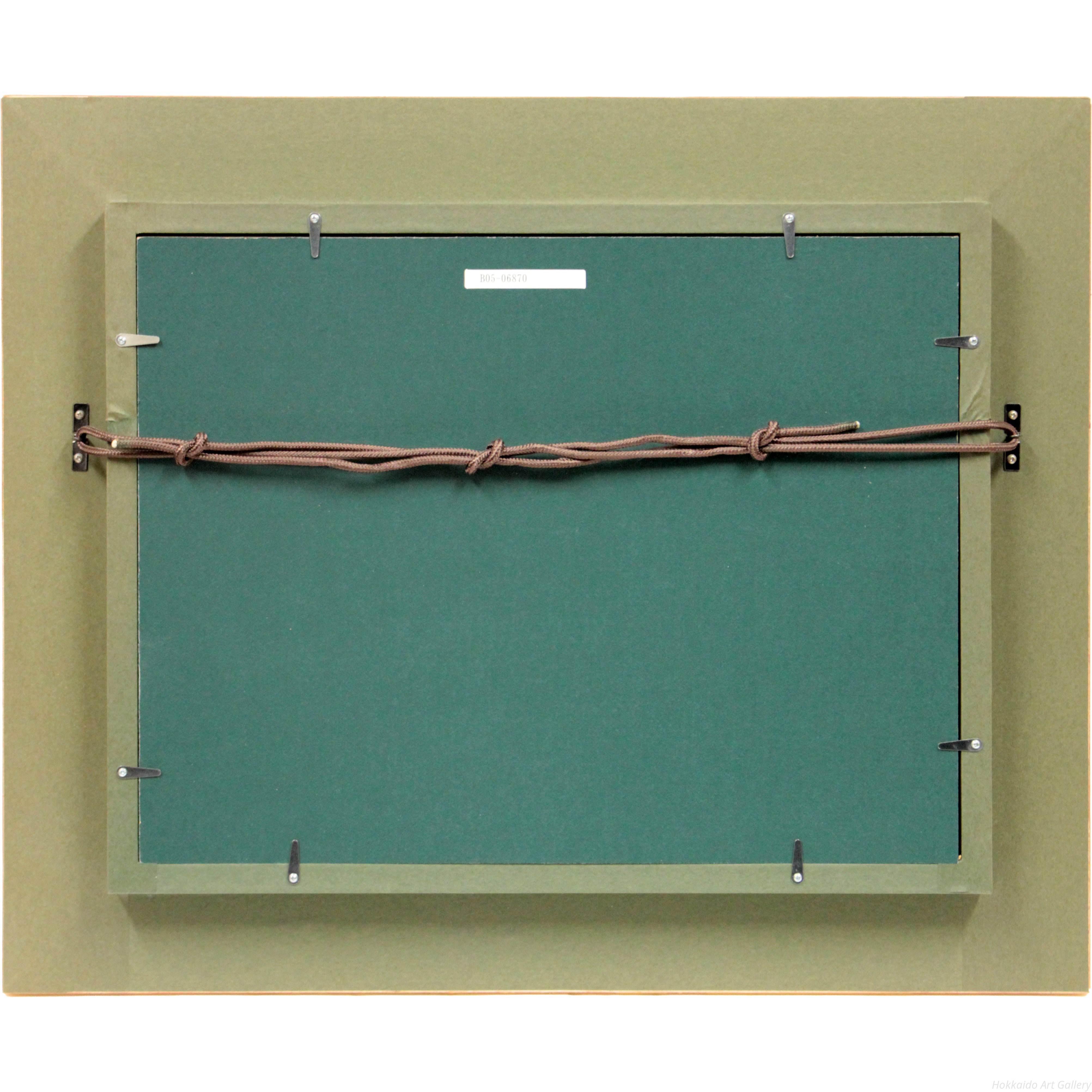 山本貞 『蝶を追う』 油彩画 - 北海道画廊