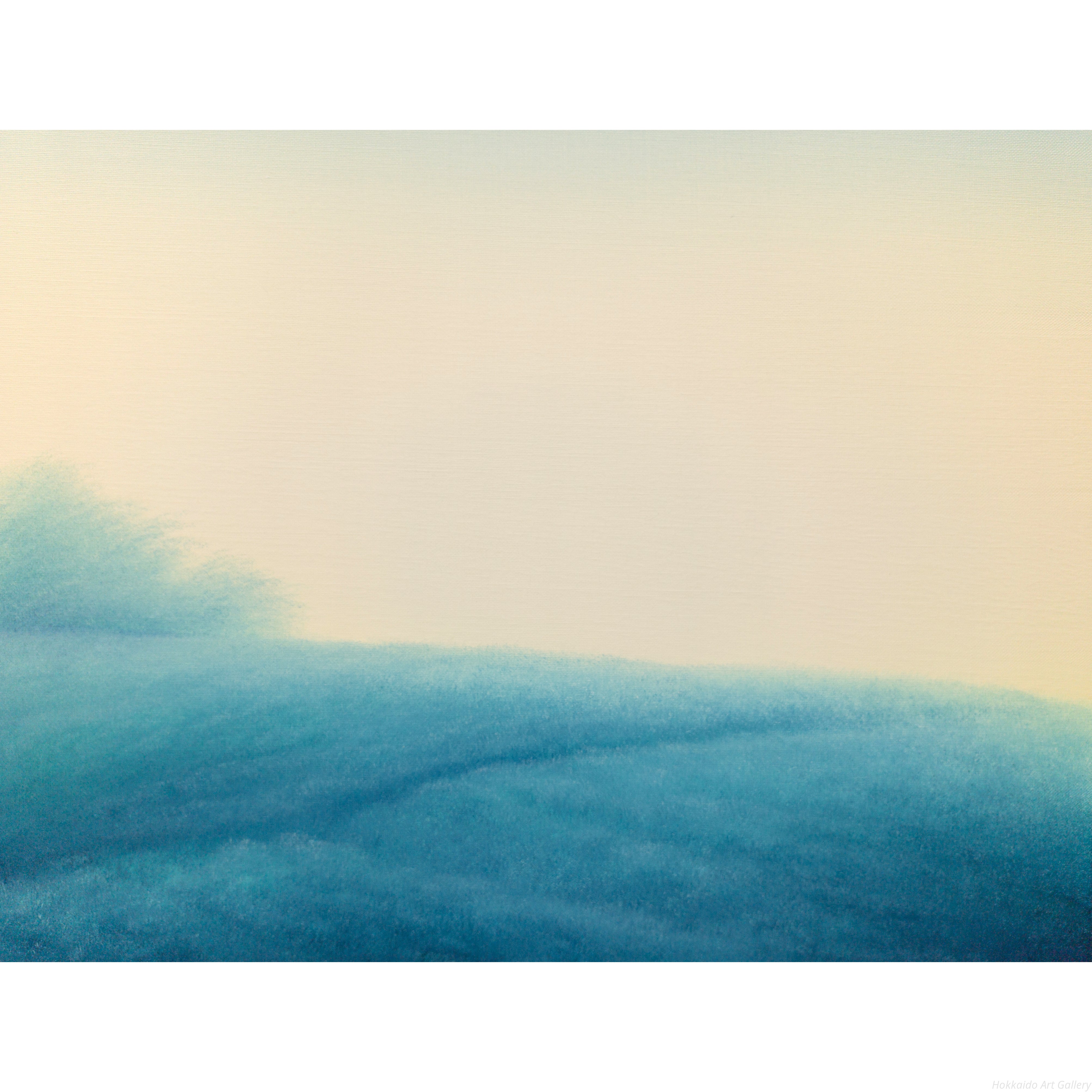 森田哲隆 『風景』 油彩画 - 北海道画廊