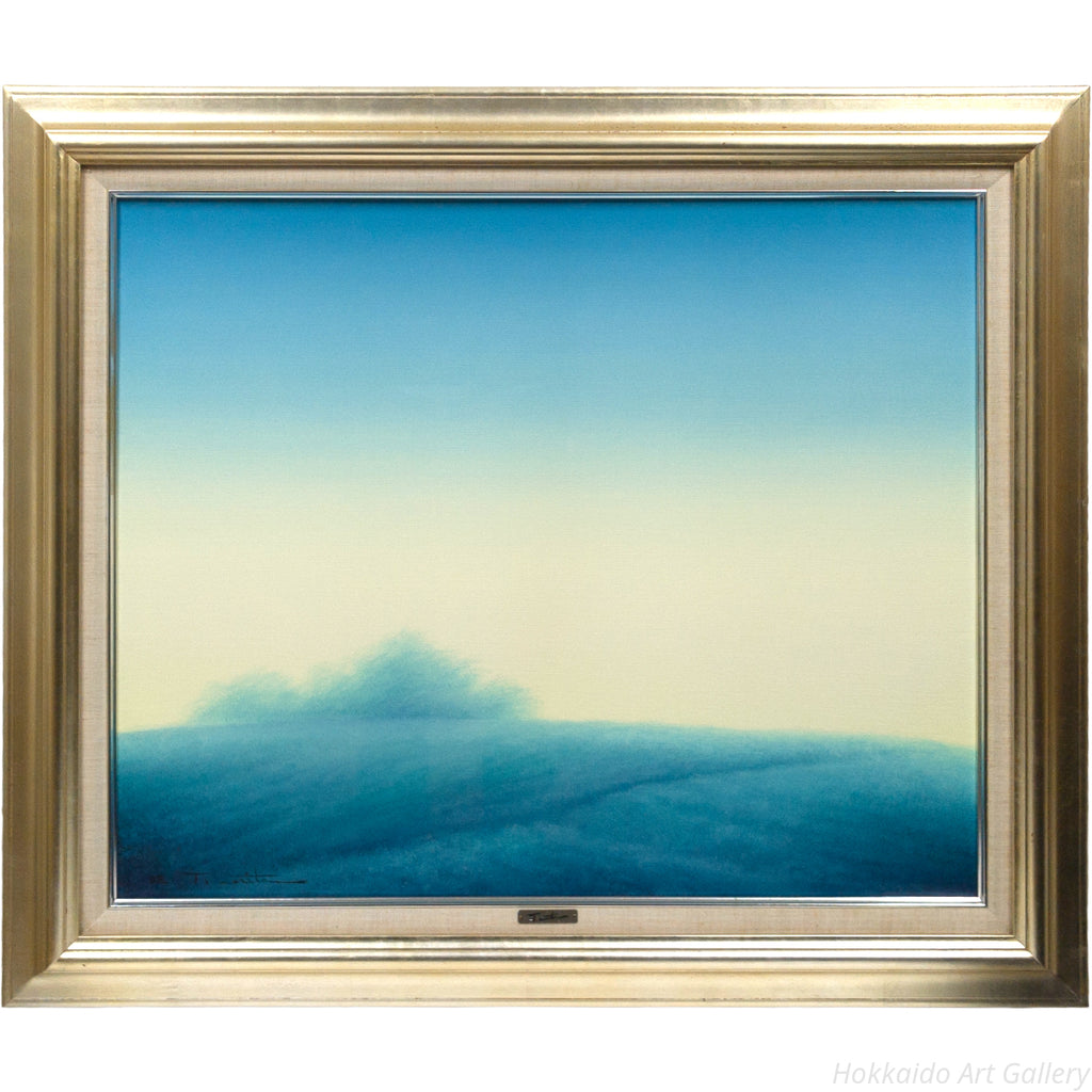 森田哲隆 『風景』 油彩画 - 北海道画廊