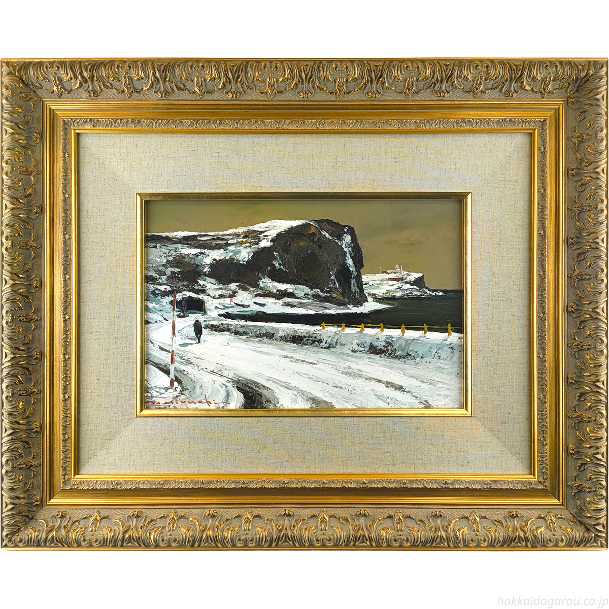 樋口洋 『積丹への道』 油彩画 - 北海道画廊 樋口洋 『積丹への道』 油彩画 - 北海道画廊