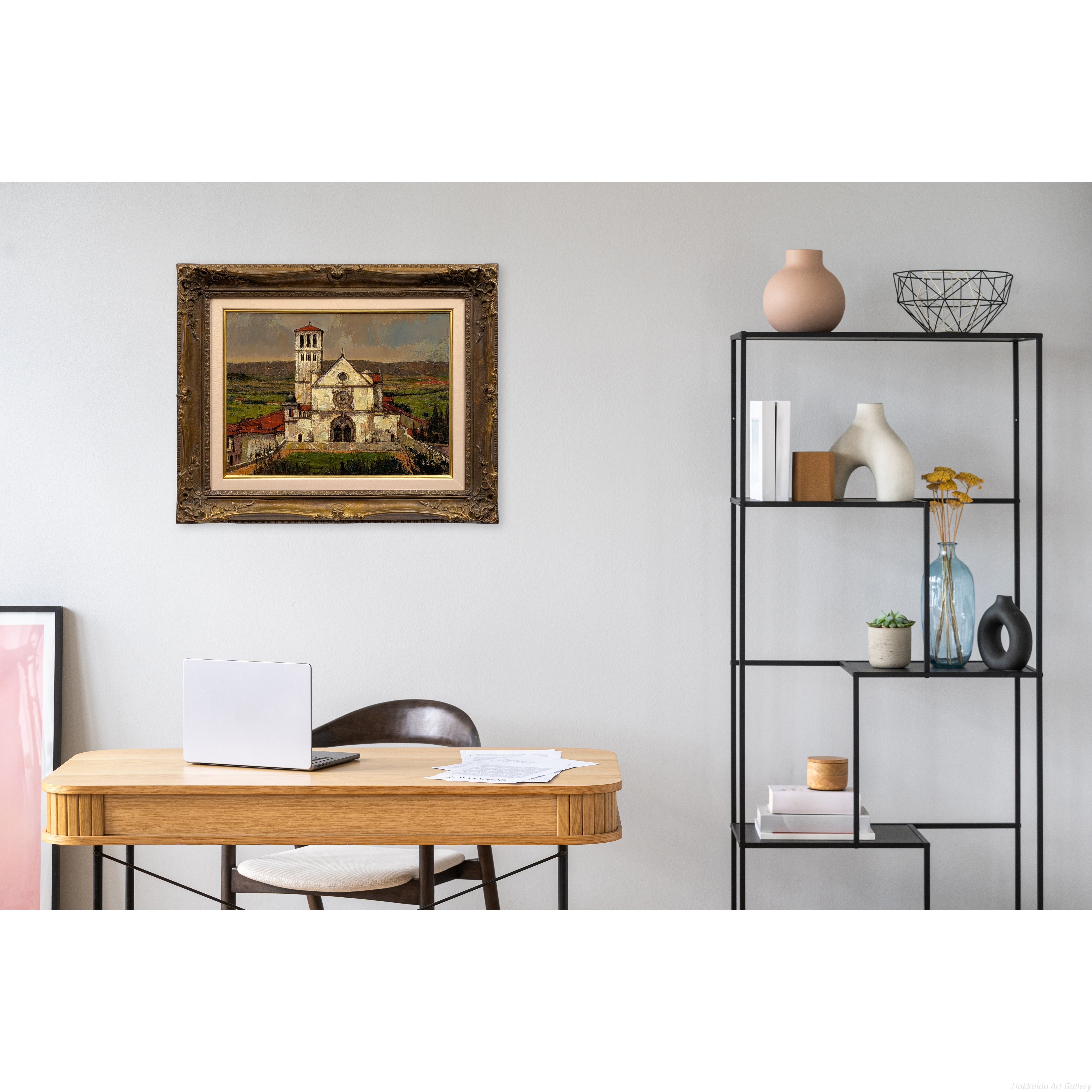 じんしろげ様　河西昭治　油彩画 【パリ郊外】 じんしろげ様 河西昭治 油彩画 【パリ郊外】 じんしろげ様 河西昭治