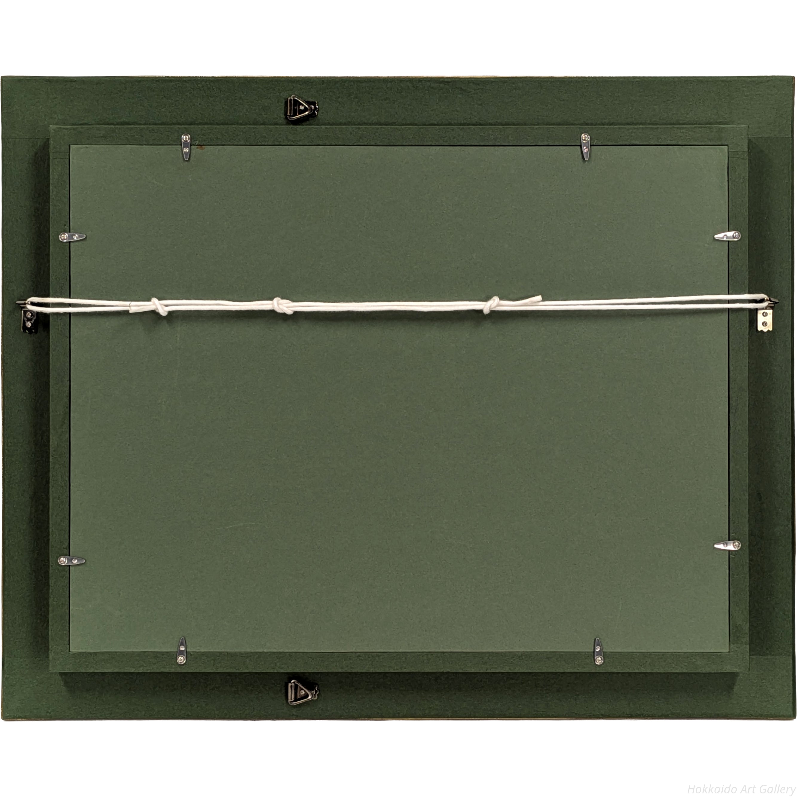 河西昭治 『白堊の聖堂』 油彩画 - 北海道画廊