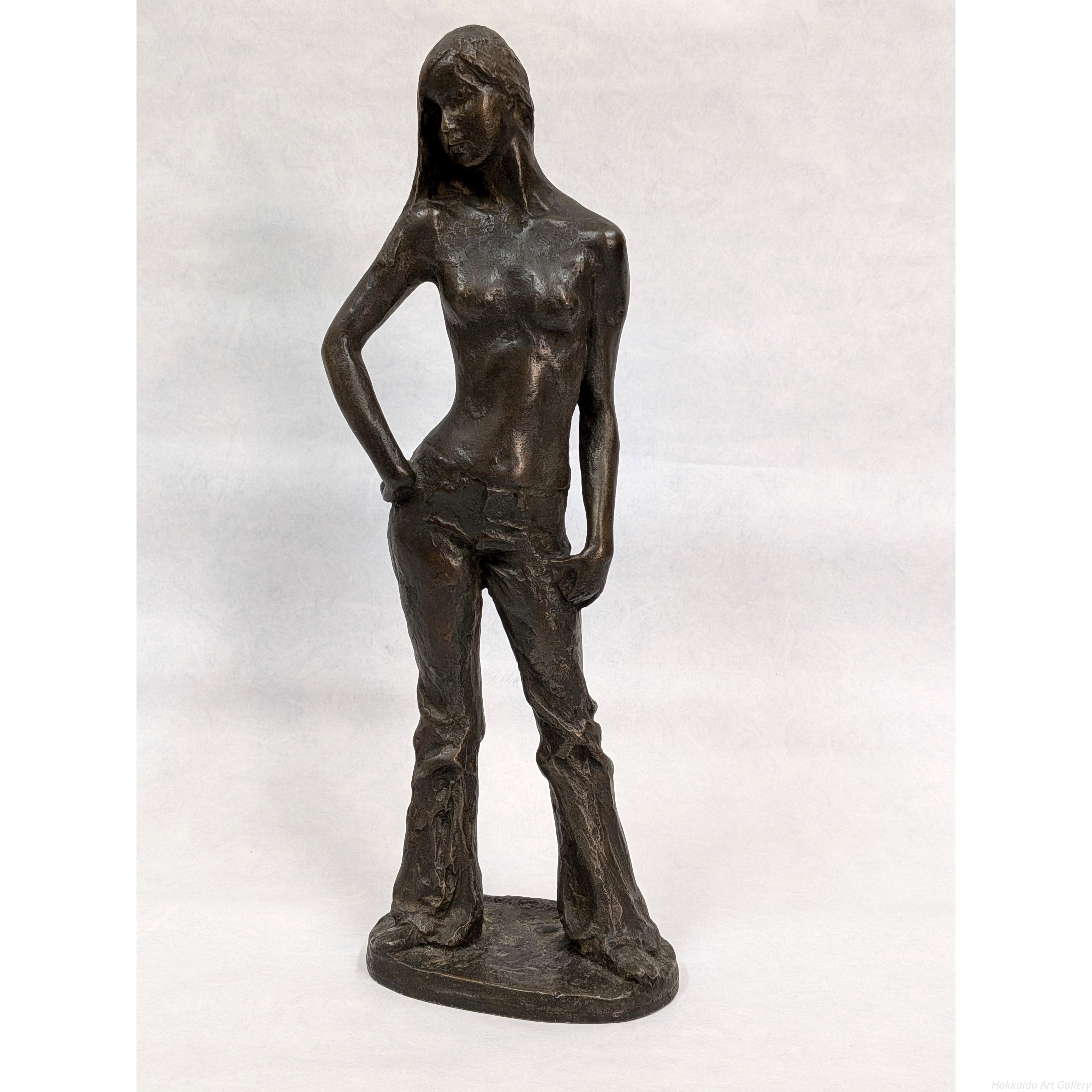 浦山一雄 『ジーパン』 彫刻 - 北海道画廊