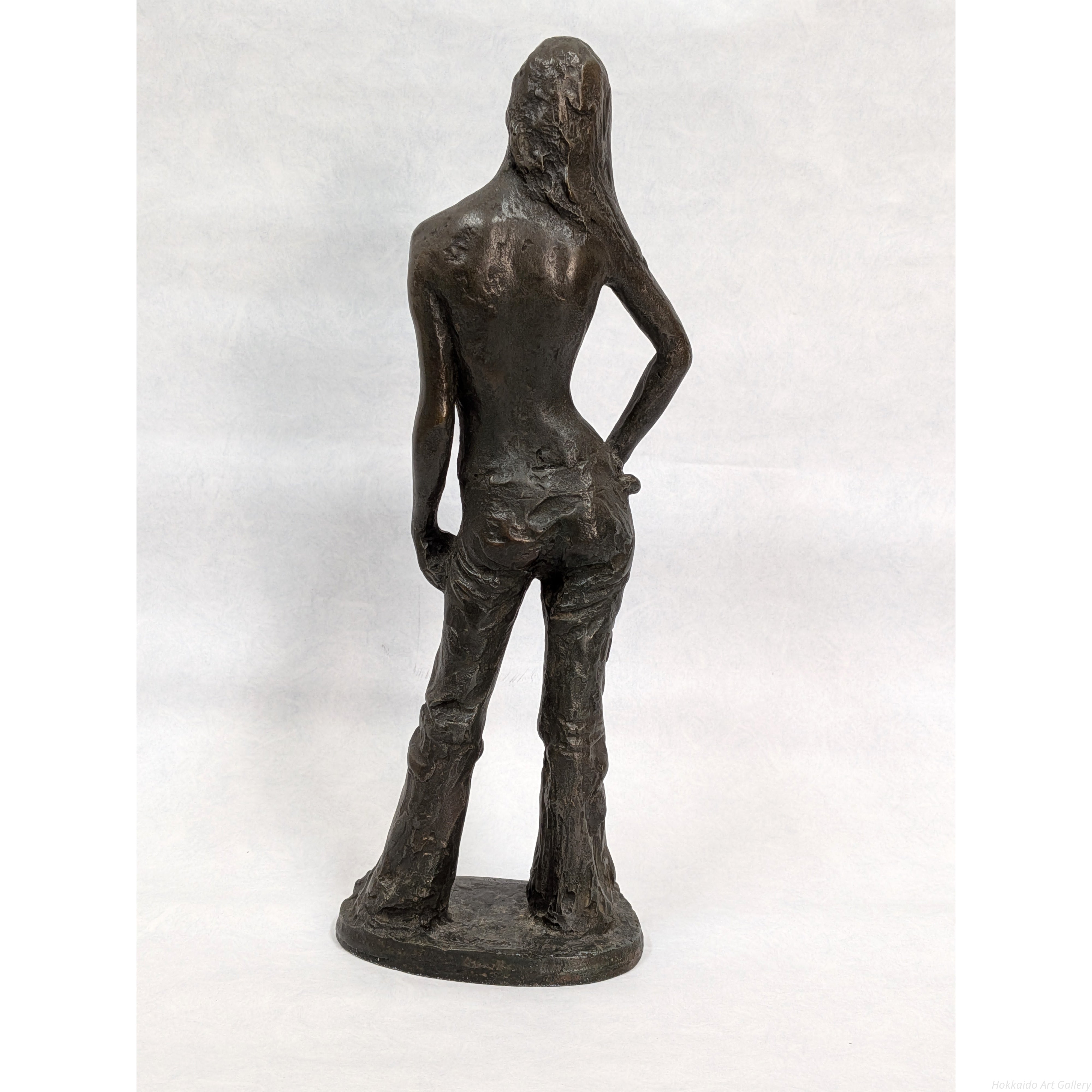 浦山一雄 『ジーパン』 彫刻 - 北海道画廊