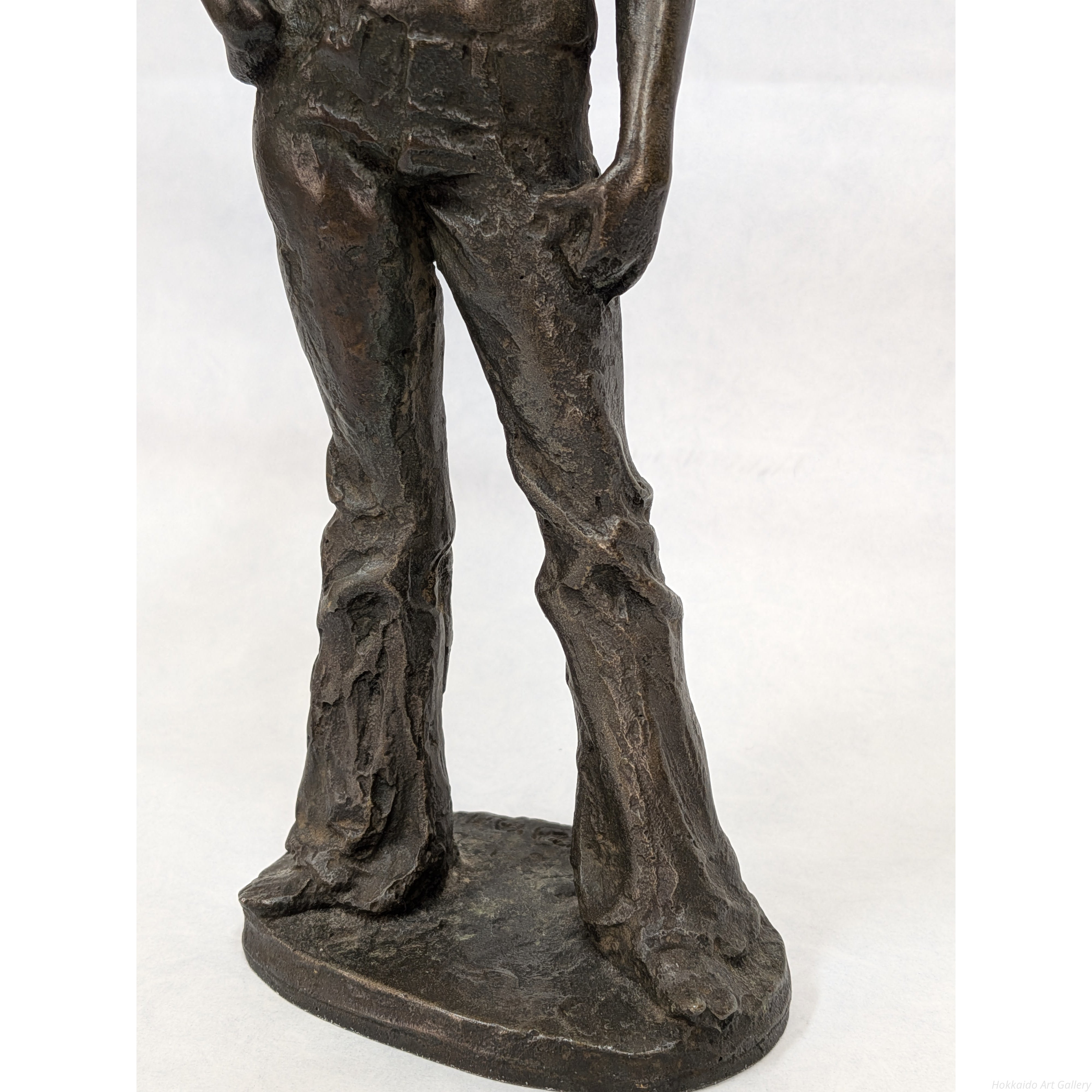 浦山一雄 『ジーパン』 彫刻 - 北海道画廊