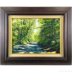 細谷地東太 『風景』 油彩画 - 北海道画廊