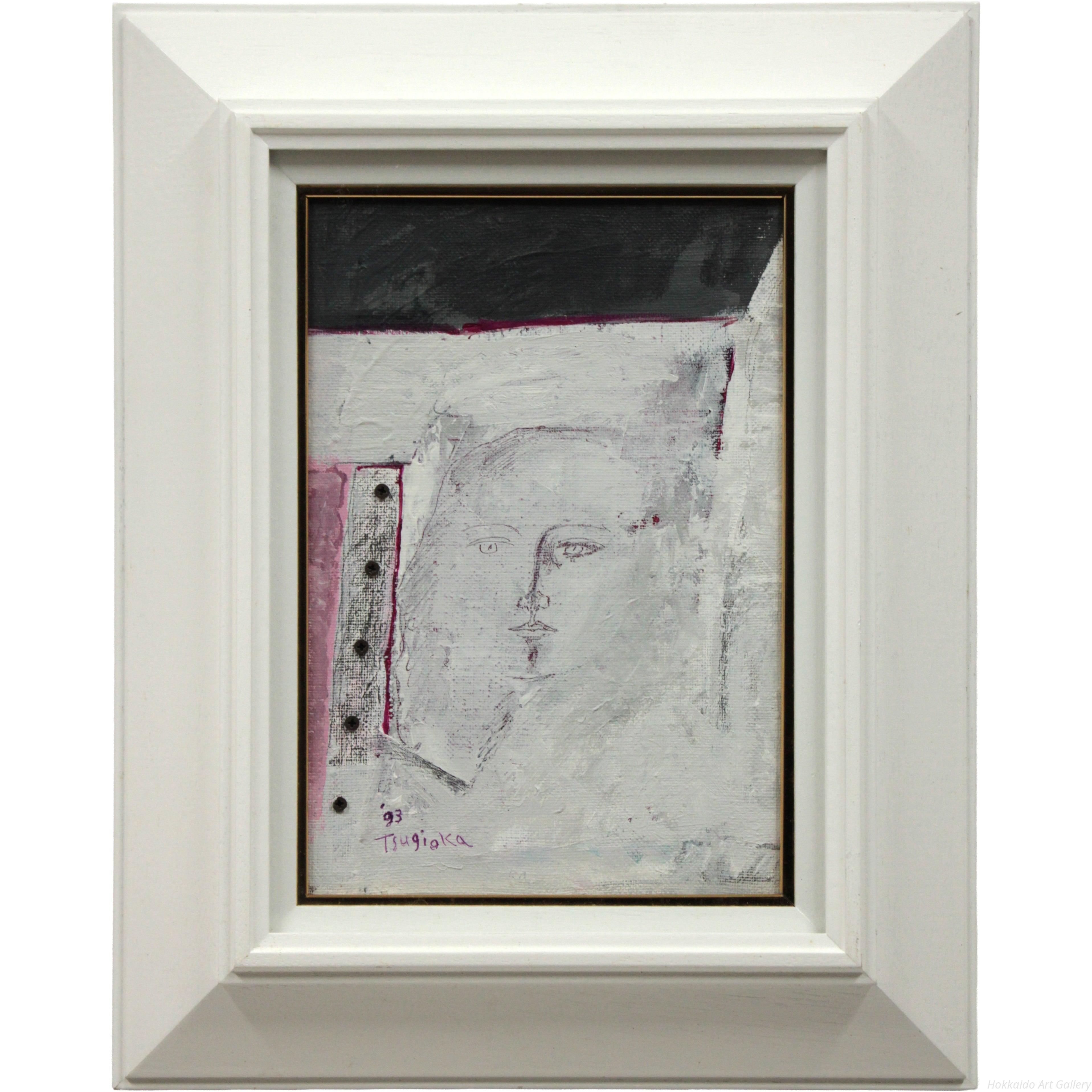 継岡リツ 『無題』 油彩画 - 北海道画廊