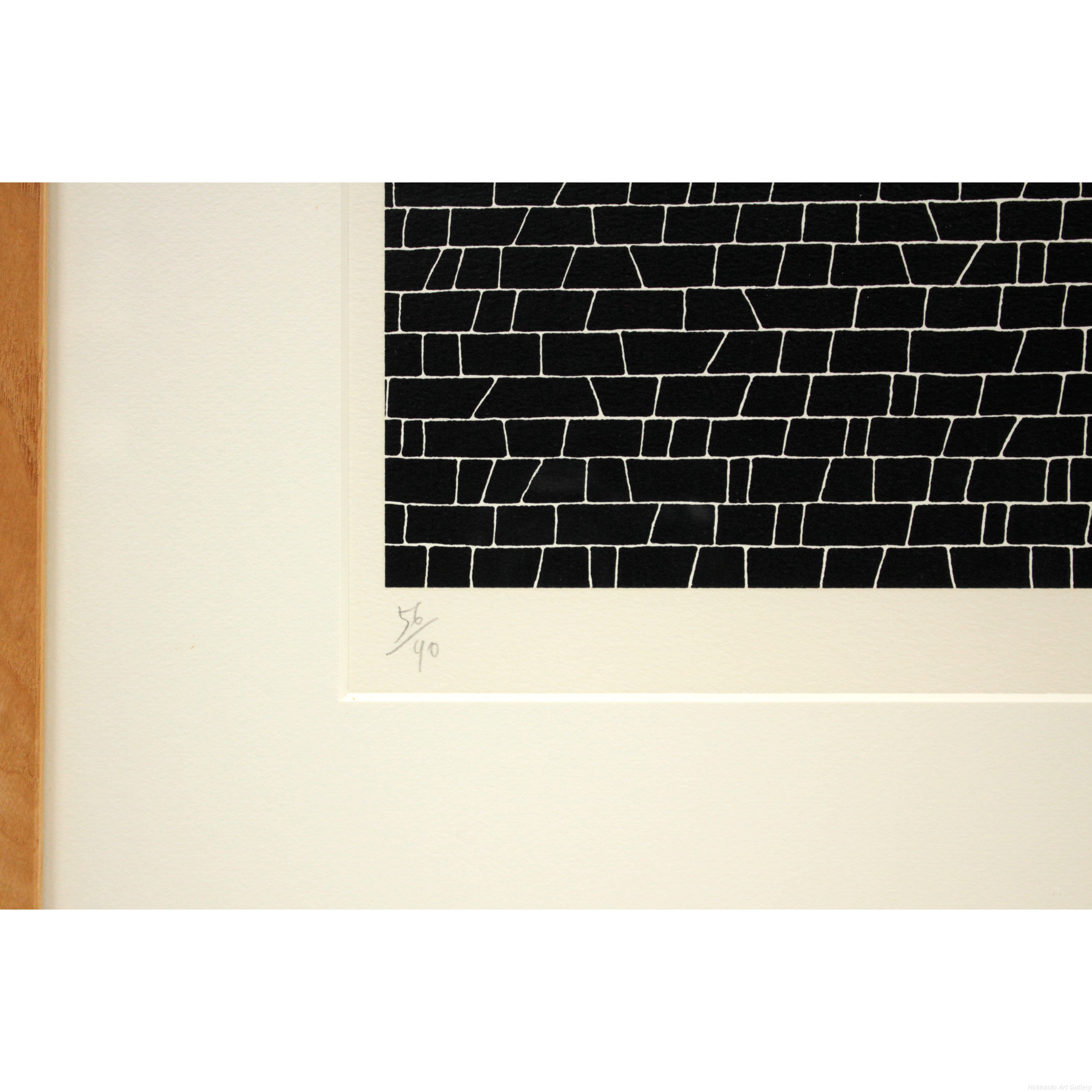 草間彌生 『花 QE』 シルクスクリーン - 北海道画廊