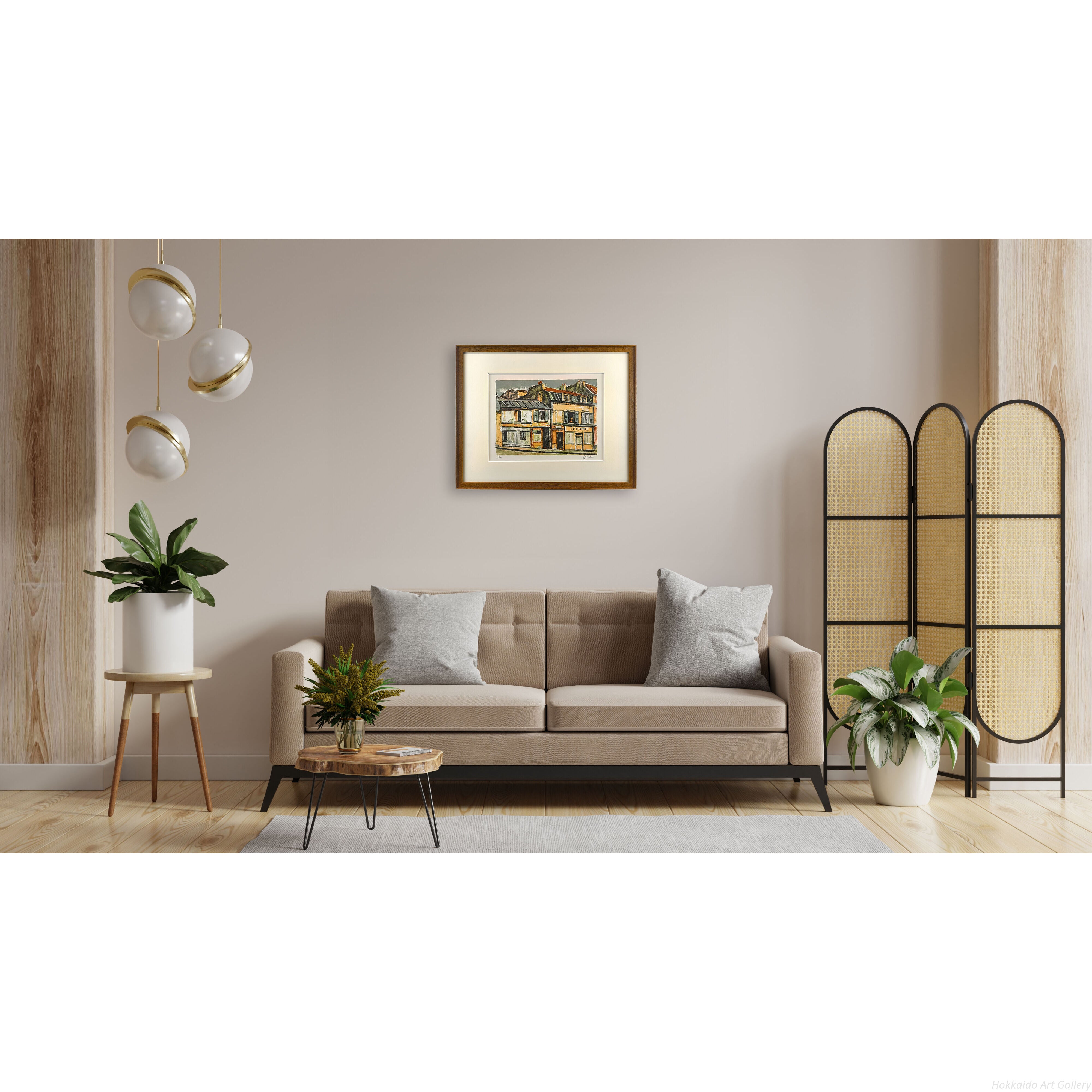 荻須高徳 『パリの魂より・食品店』 リトグラフ - 北海道画廊