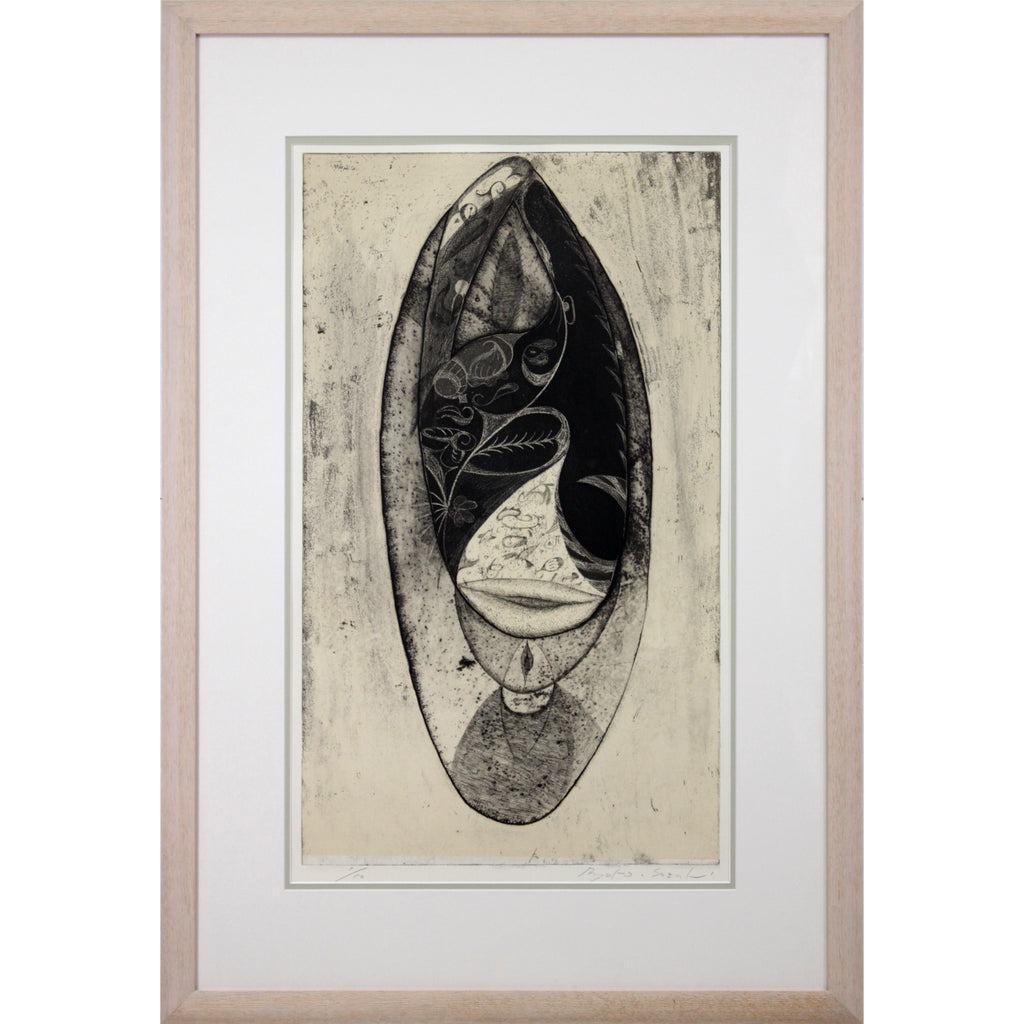 鈴木涼子 『無題』 銅版画 - 北海道画廊