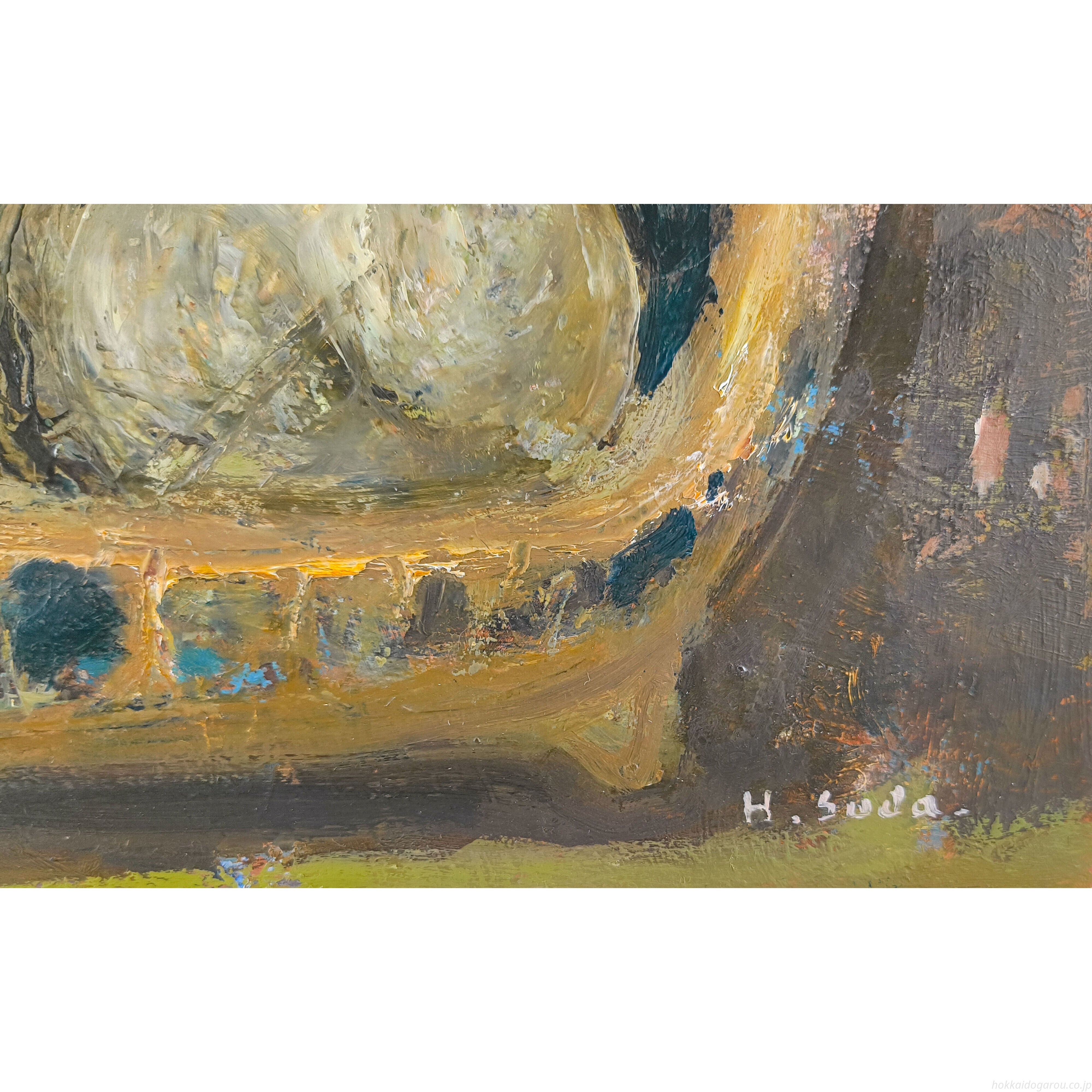 須田寿 『静物』 油彩画 - 北海道画廊