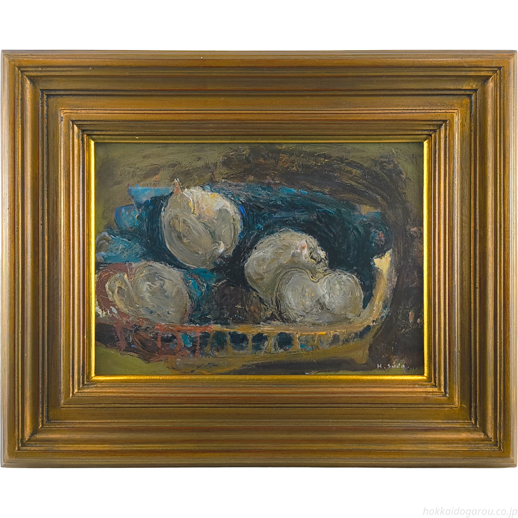 須田寿 『静物』 油彩画 - 北海道画廊