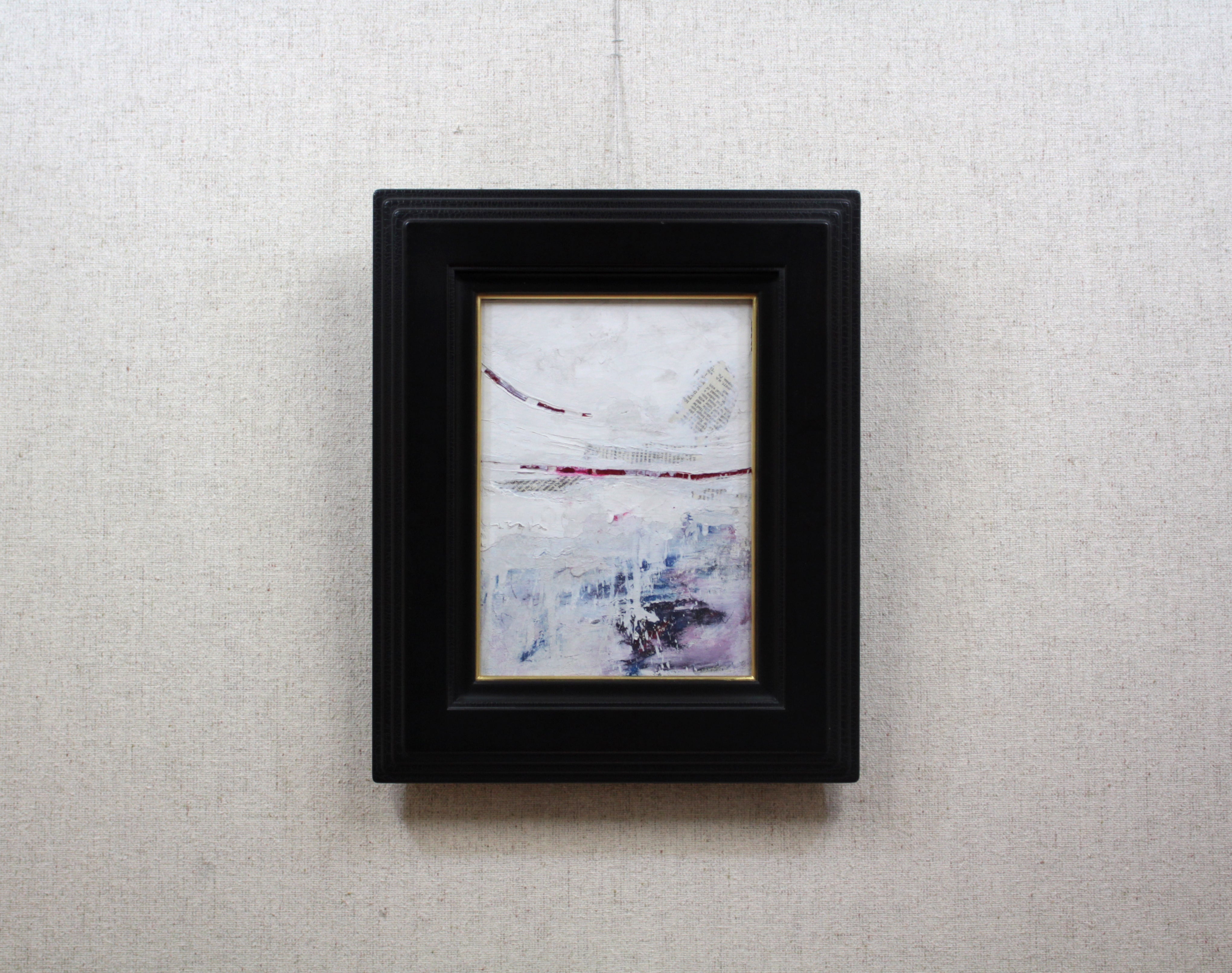 高橋英生 『抽象』 油彩画 - 北海道画廊